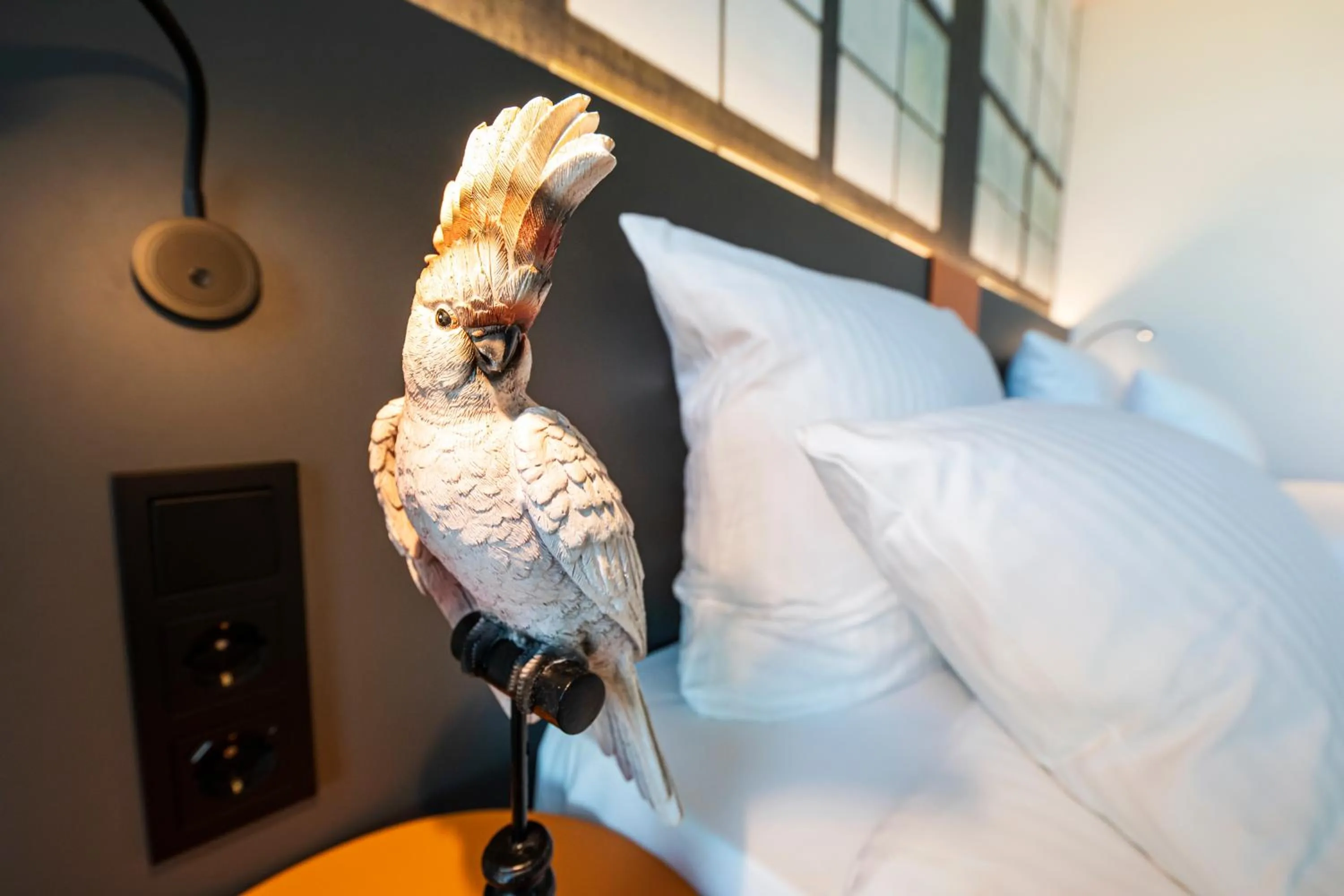 Photo of the whole room, Bed in LOGINN Hotel Waiblingen