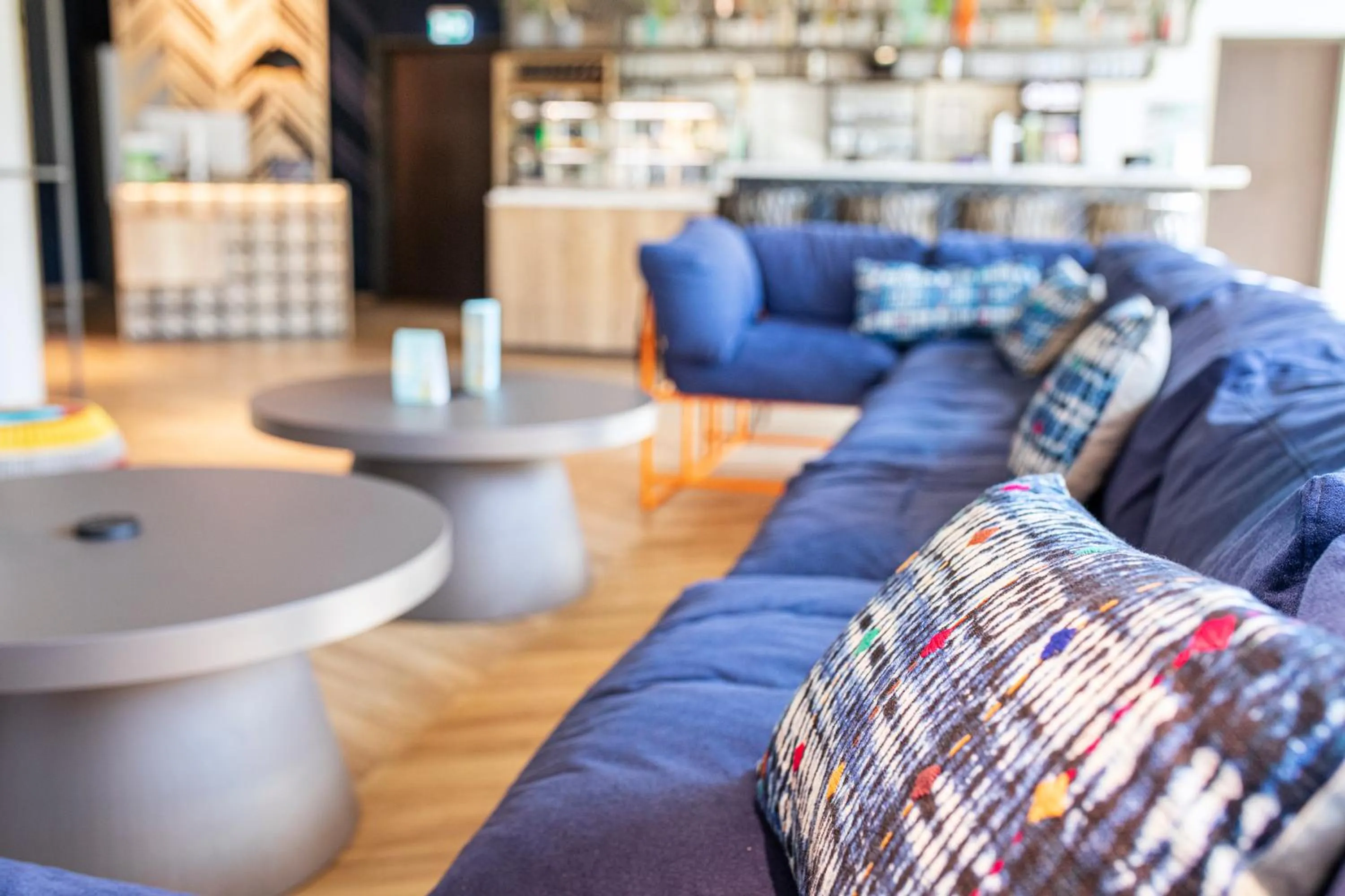 Lobby or reception in LOGINN Hotel Waiblingen