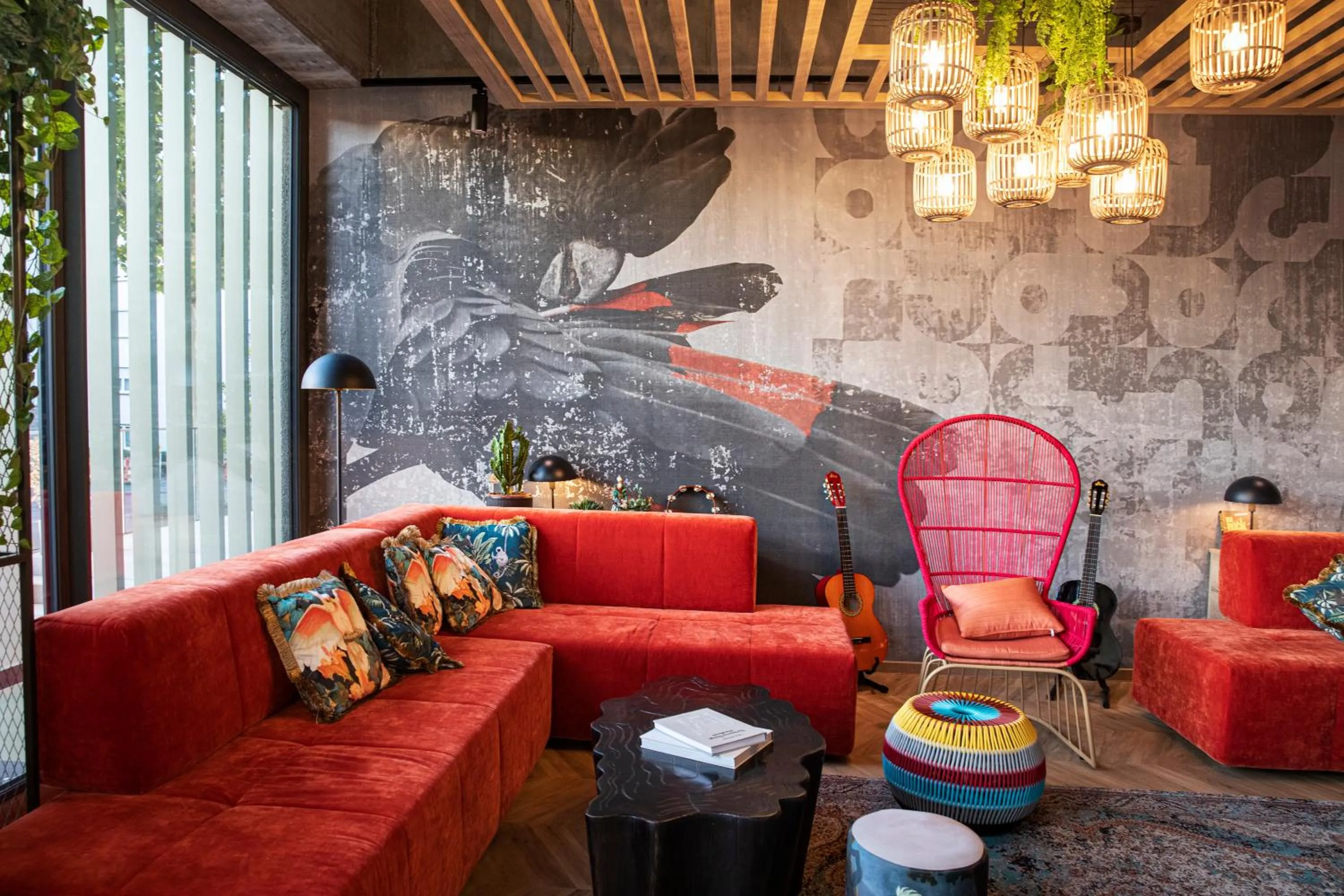 Lobby or reception in LOGINN Hotel Waiblingen