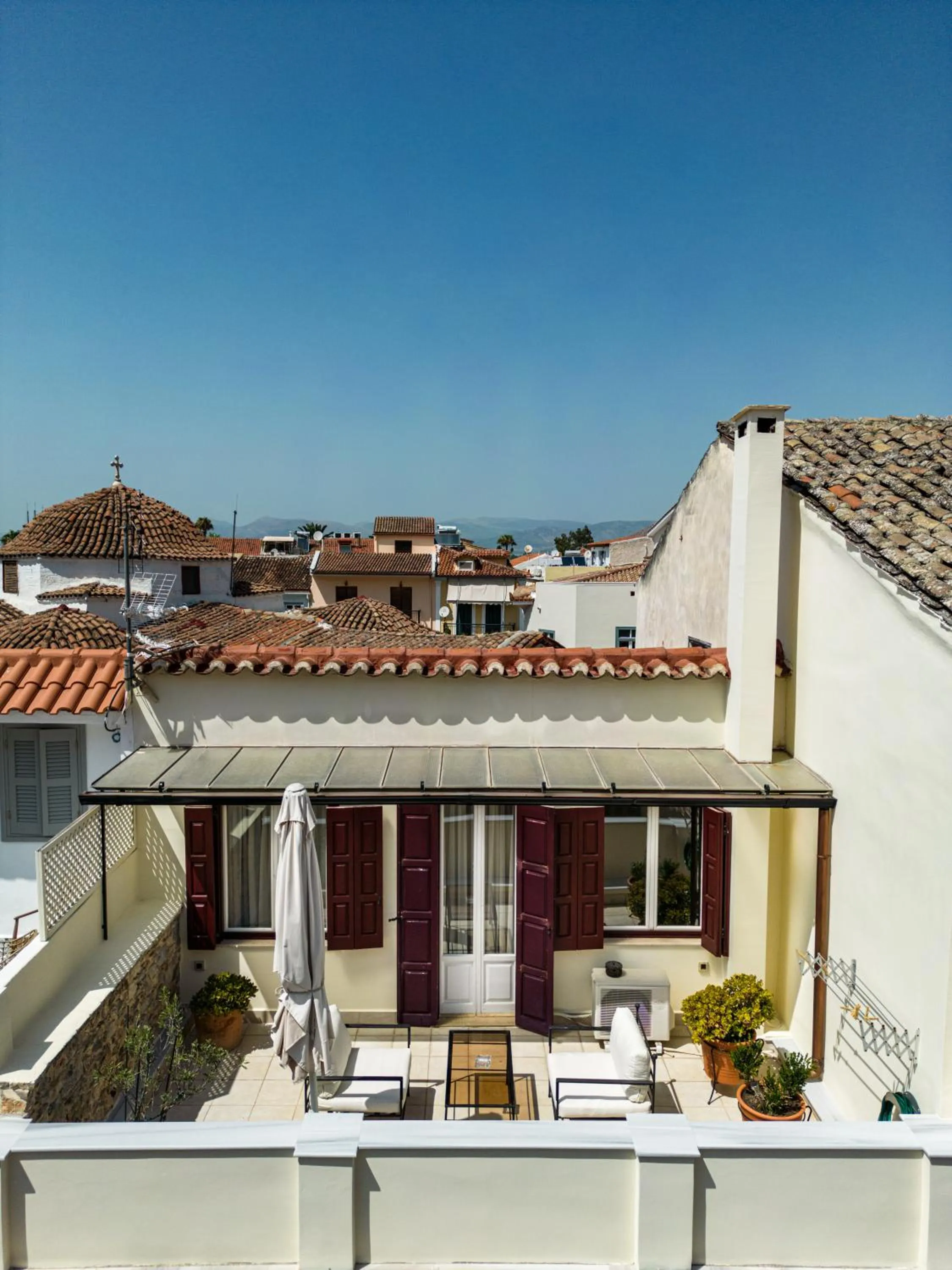 View (from property/room) in Isioni Pension