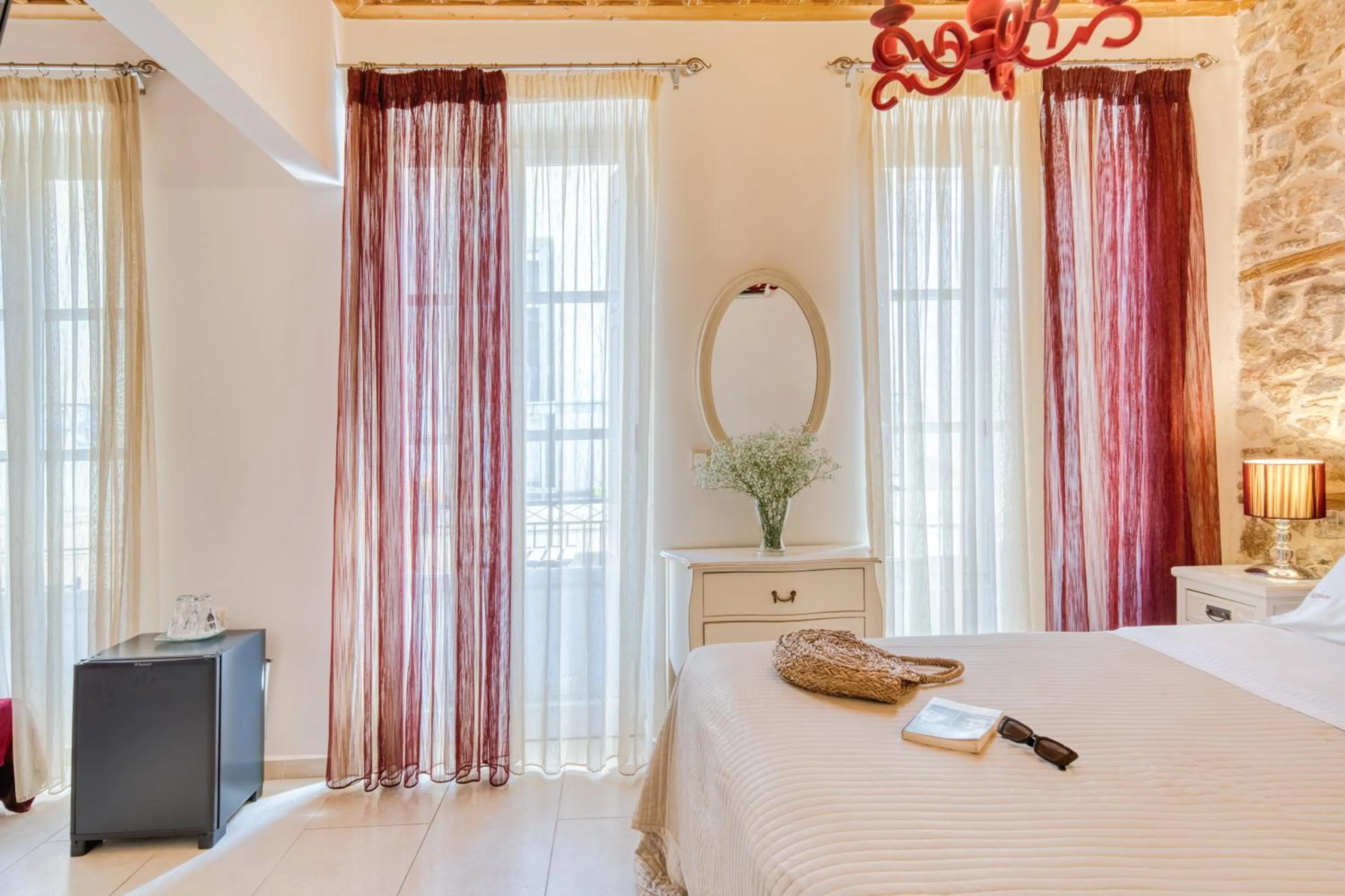 Bedroom, Bed in Isioni Pension