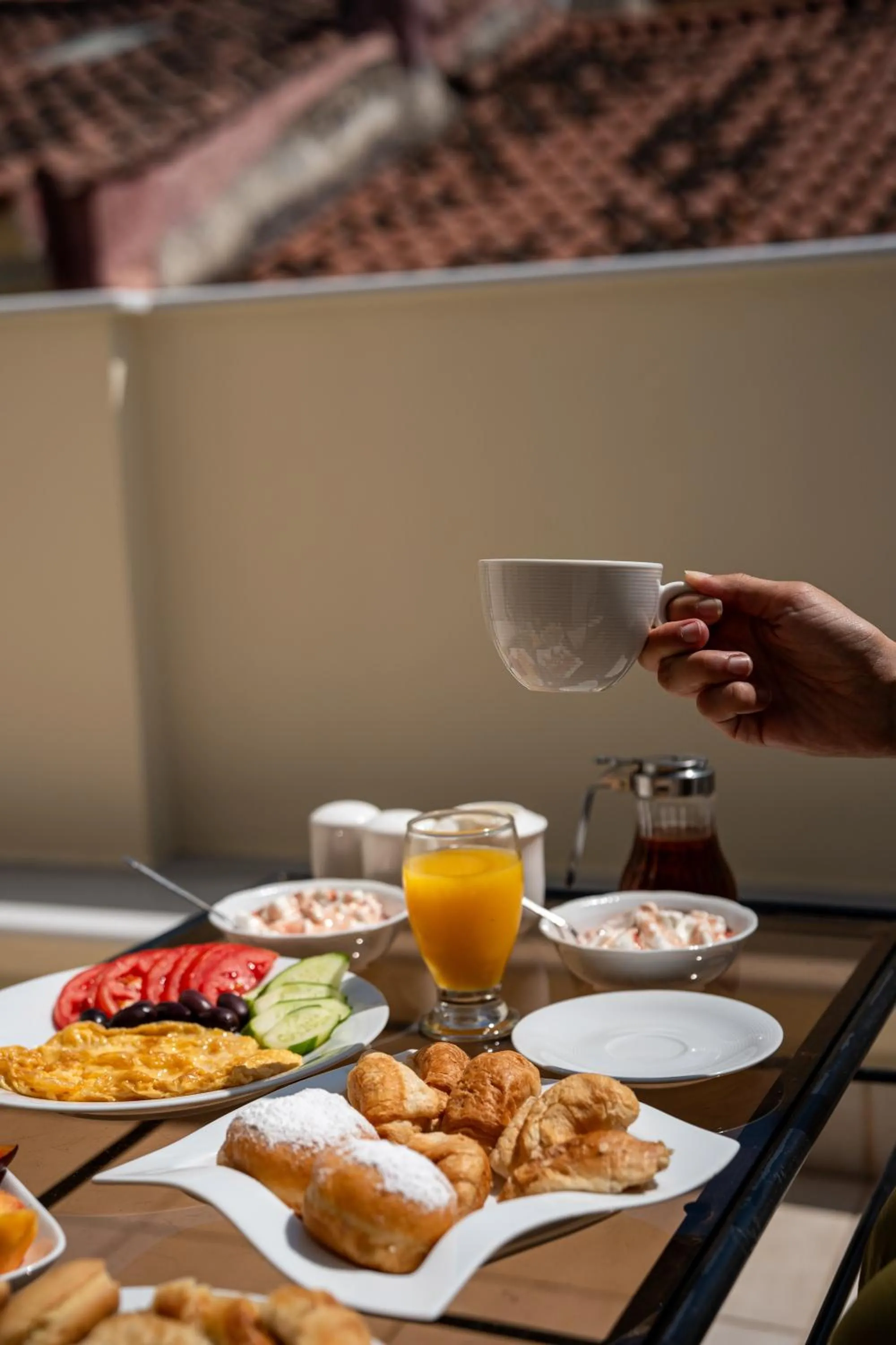 Food and drinks in Isioni Pension