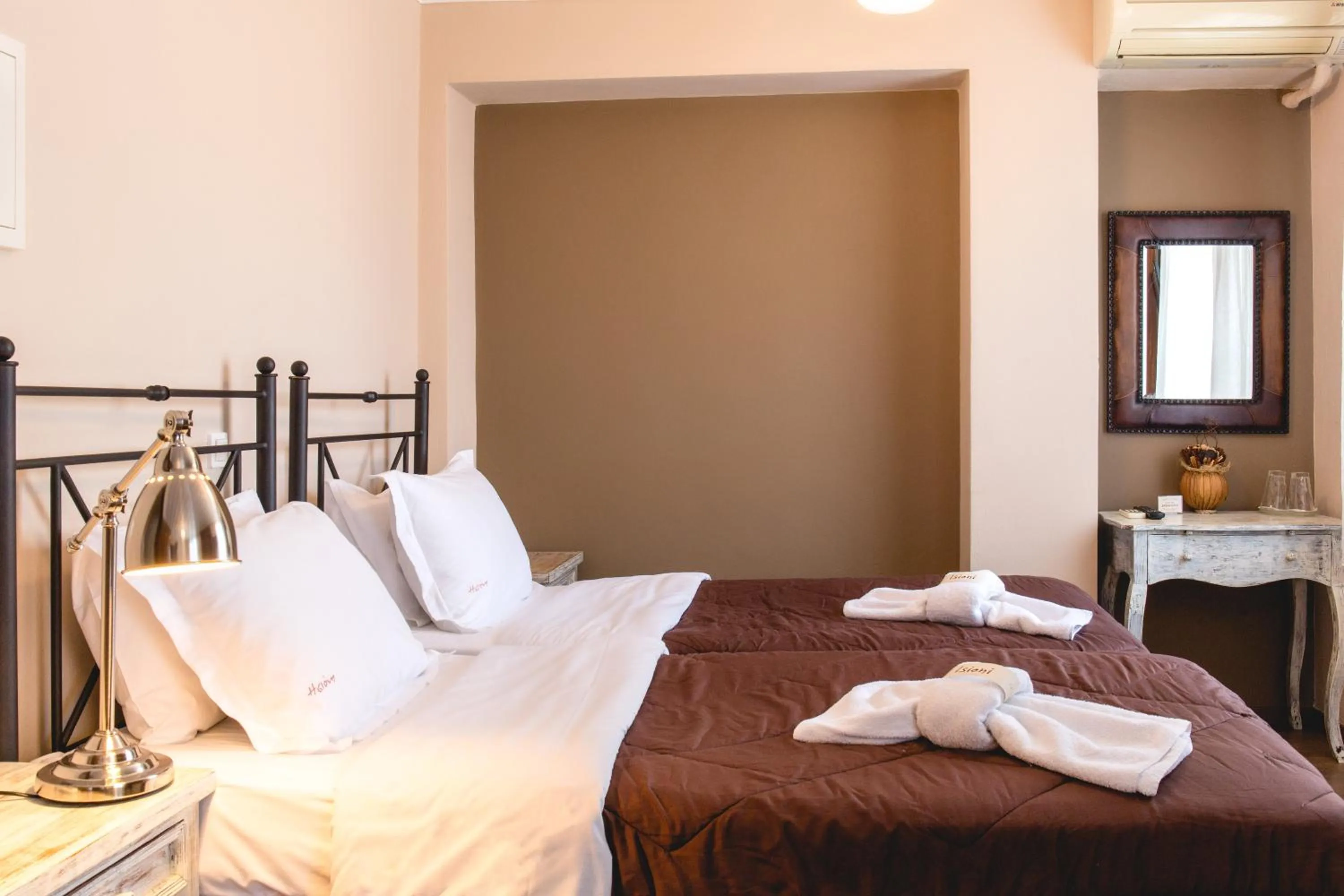 Bed in Isioni Pension