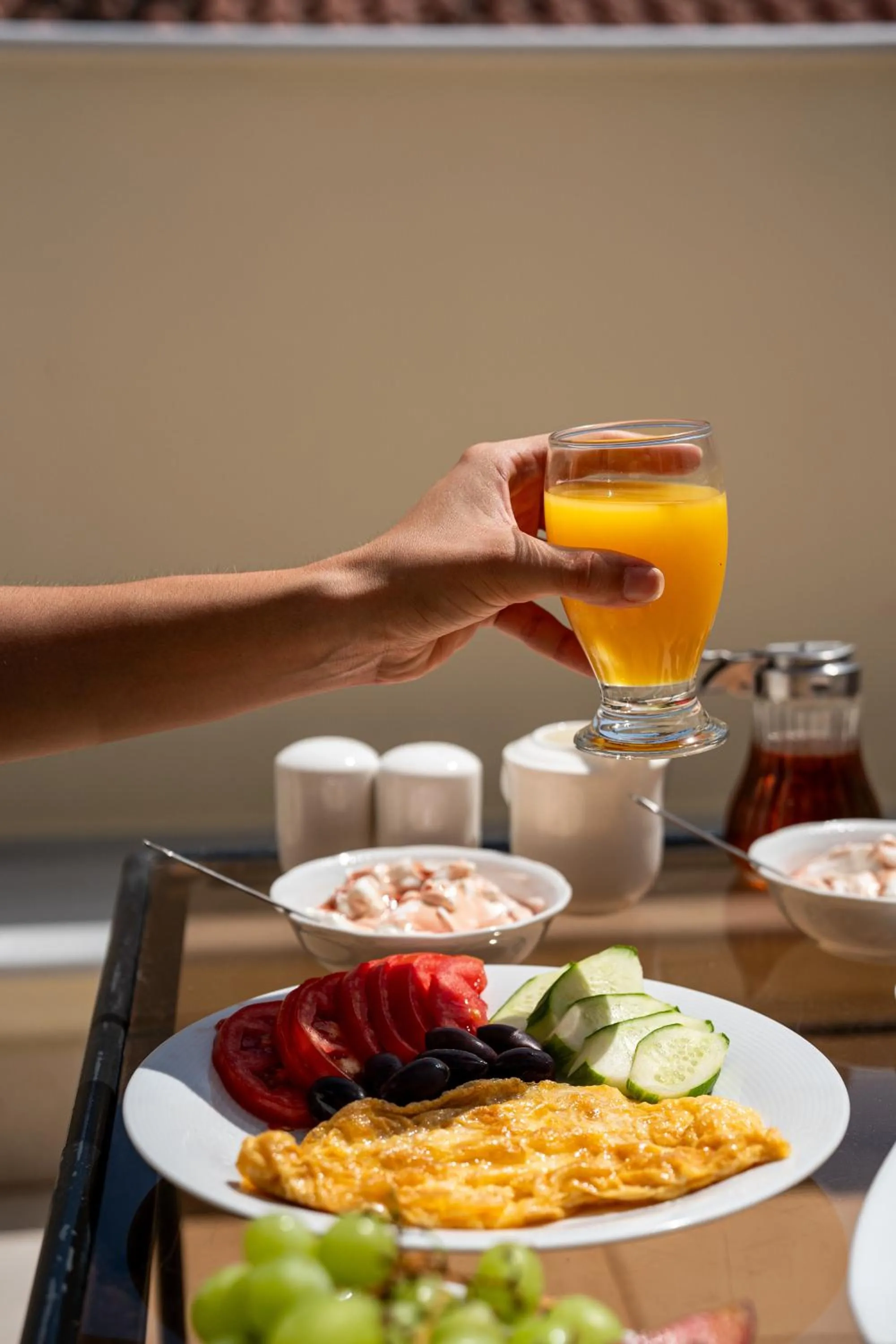 Food and drinks in Isioni Pension
