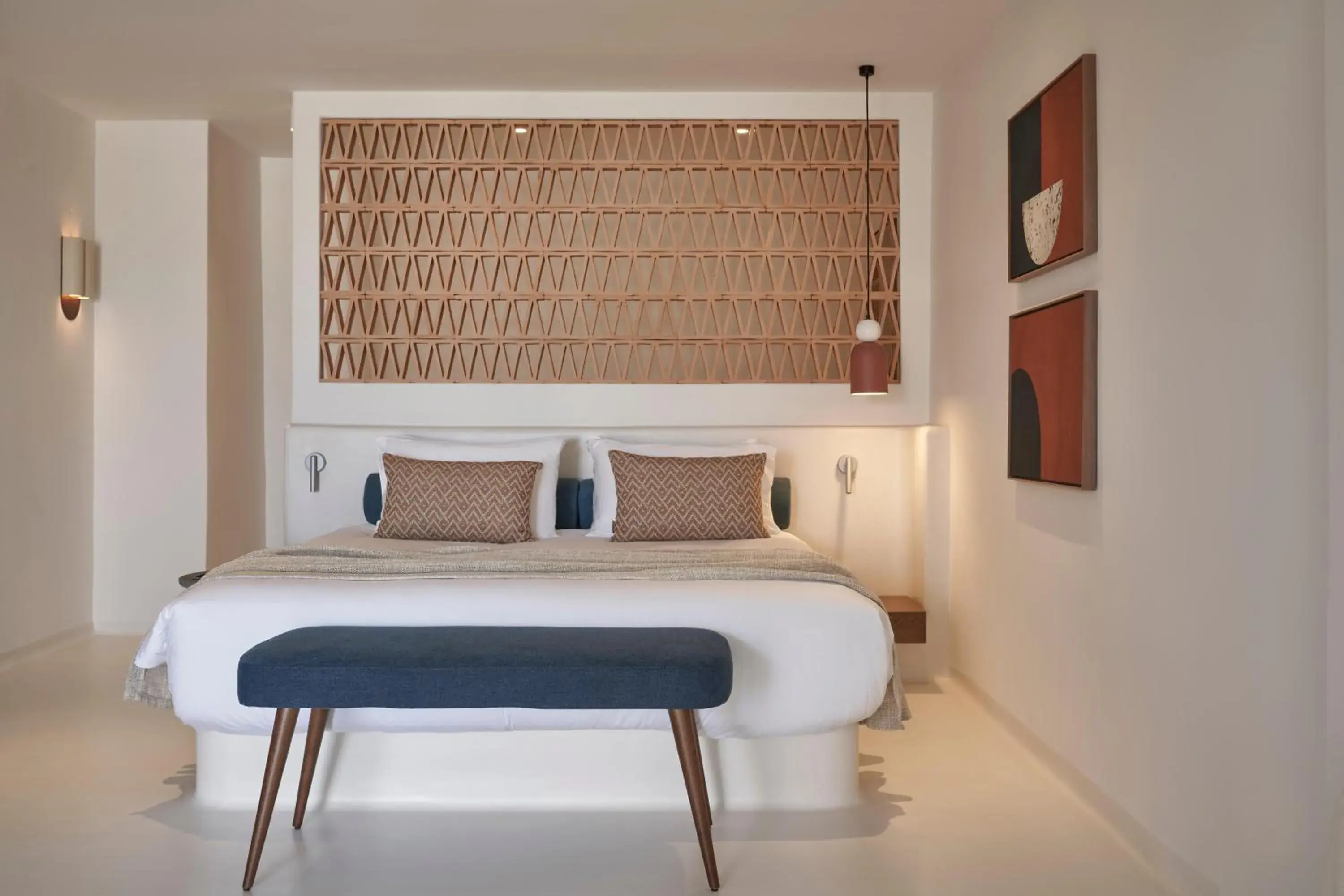 Photo of the whole room, Bed in Andronis Minois Photo of the whole room, Bed in Andronis Minois