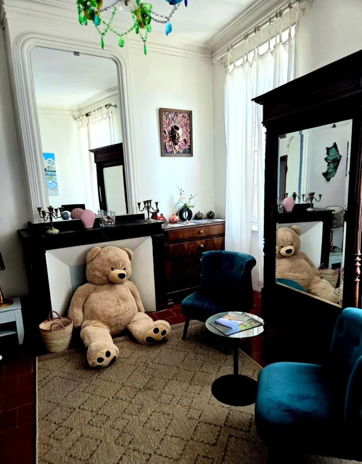 Living room in Les 2 Drôles d'Oiseaux