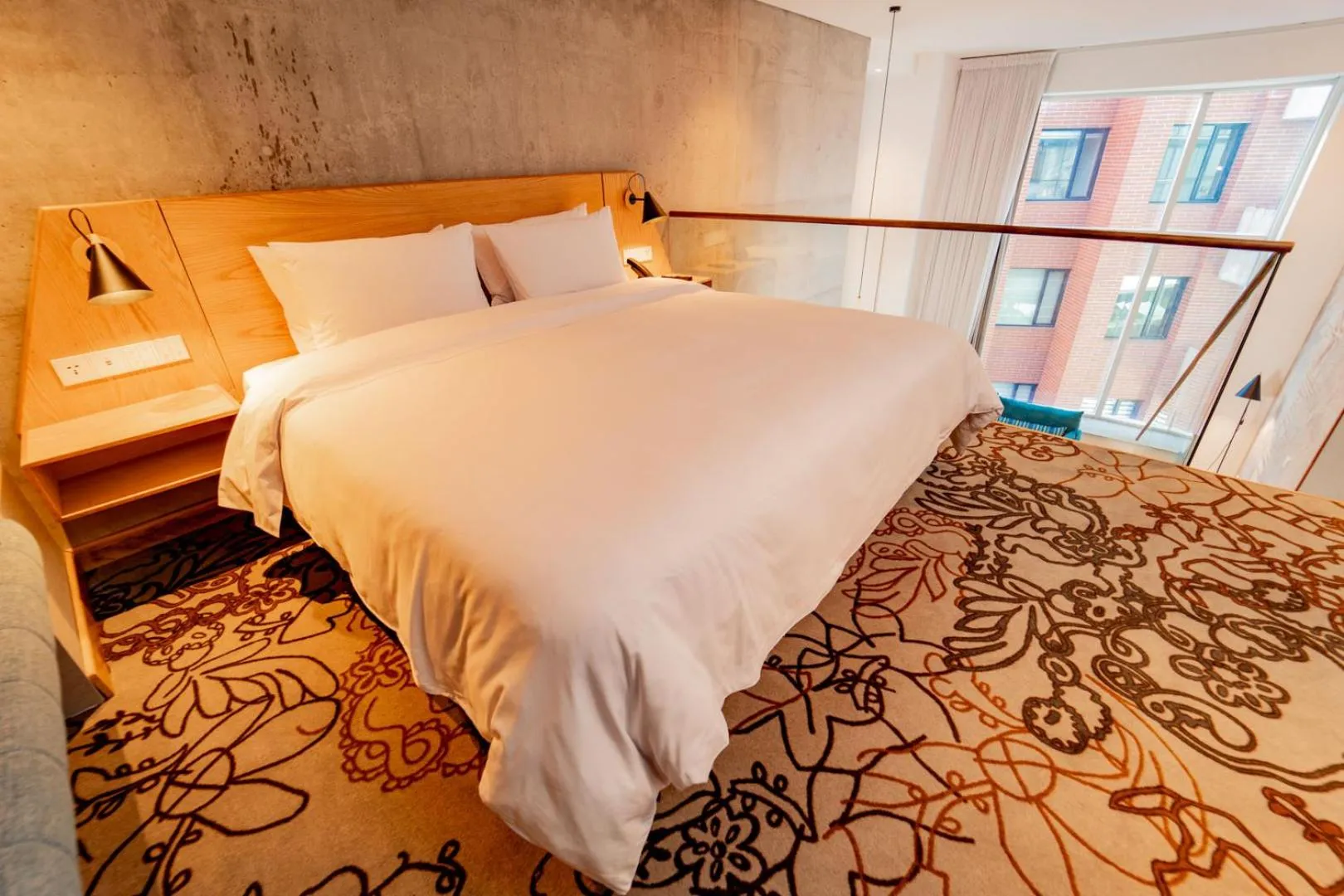 Bed in GO Quito Hotel