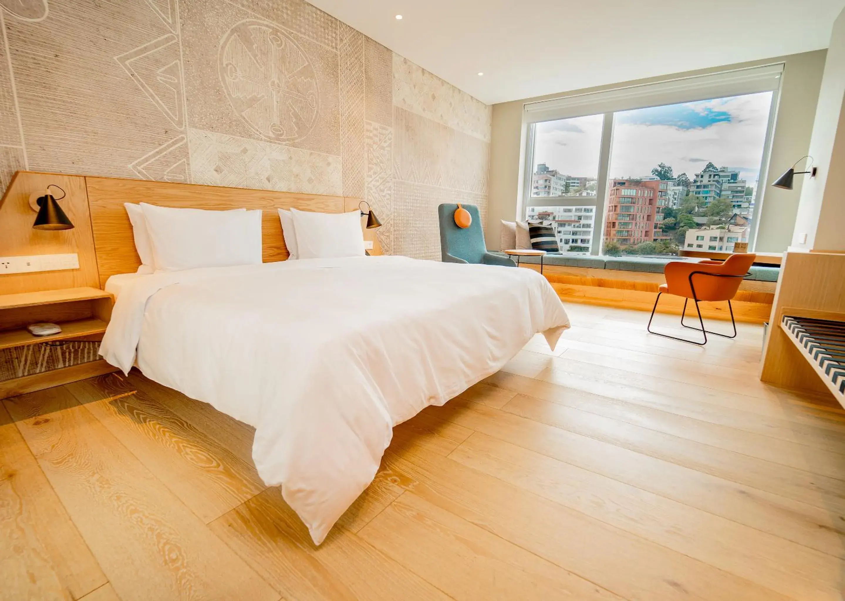 Bed in GO Quito Hotel Bed in GO Quito Hotel