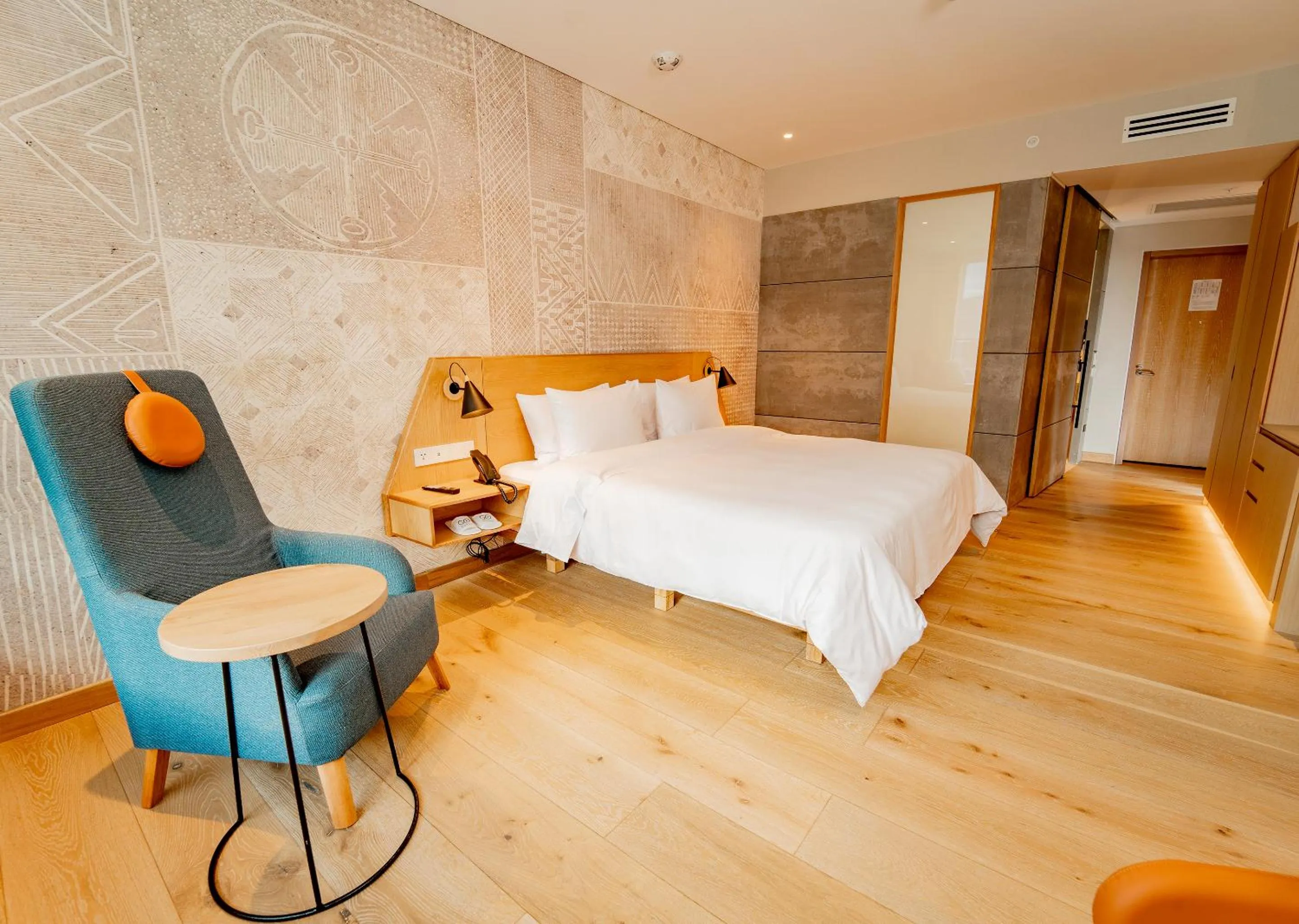 Bed in GO Quito Hotel