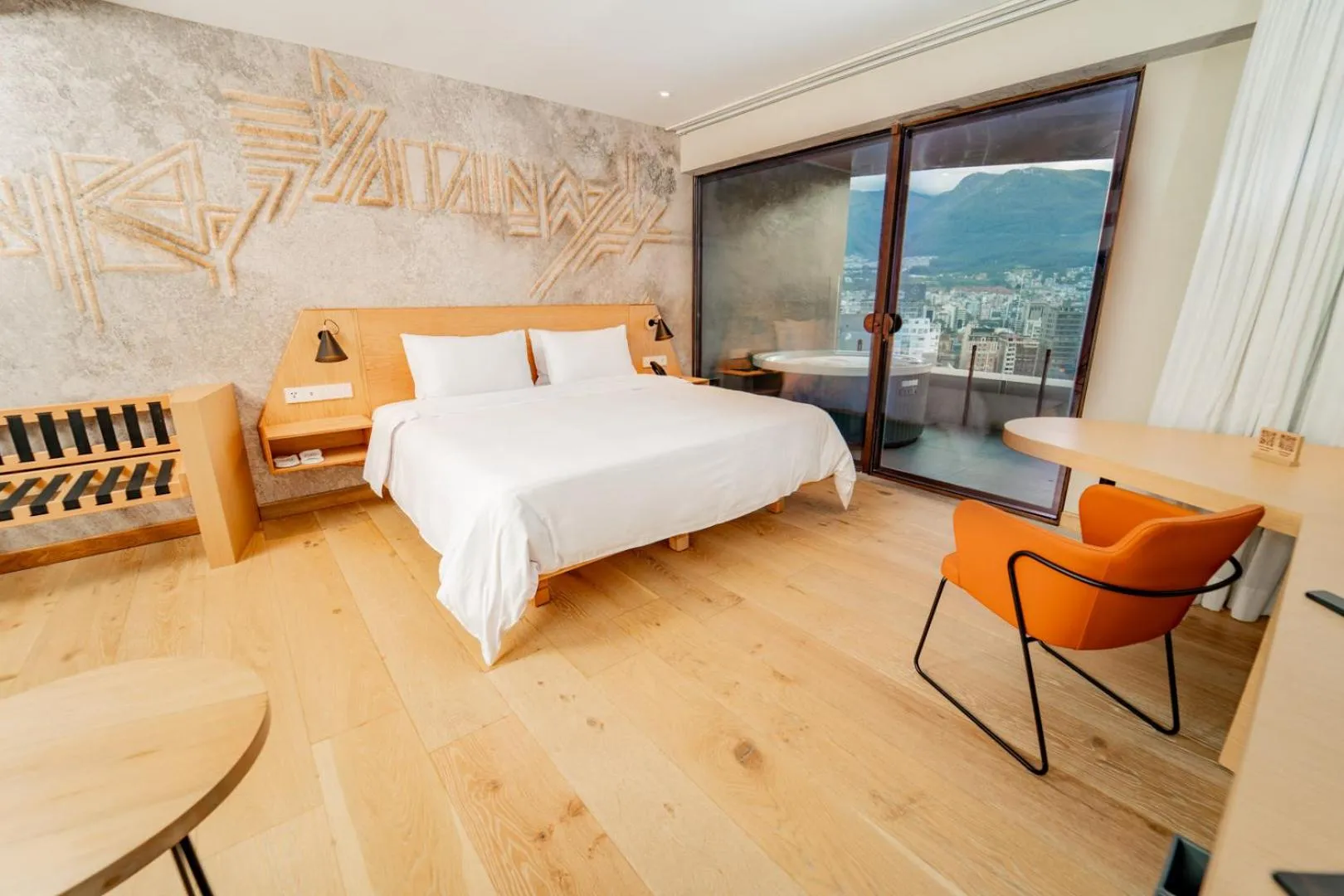 Bed in GO Quito Hotel