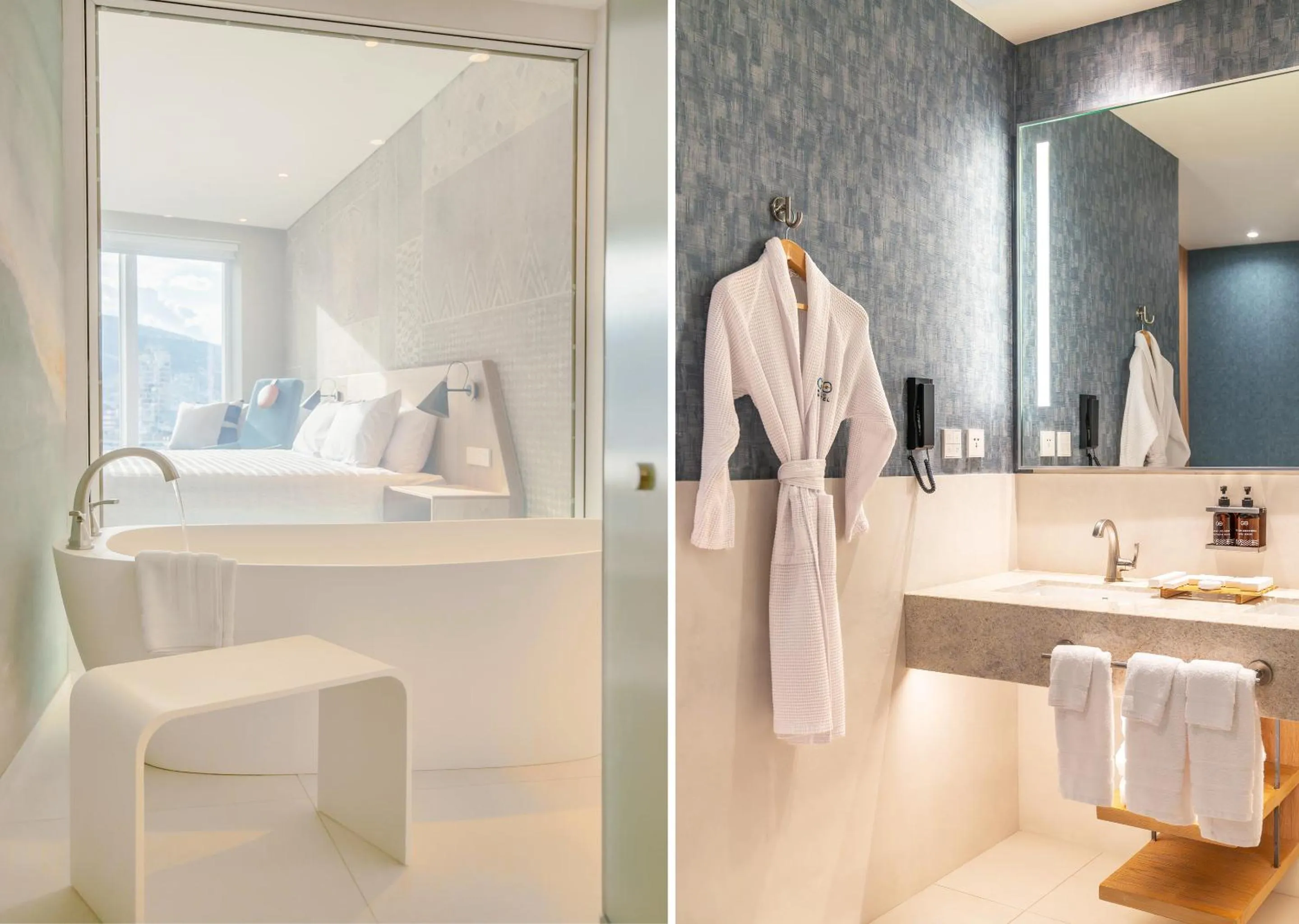 Bathroom in GO Quito Hotel