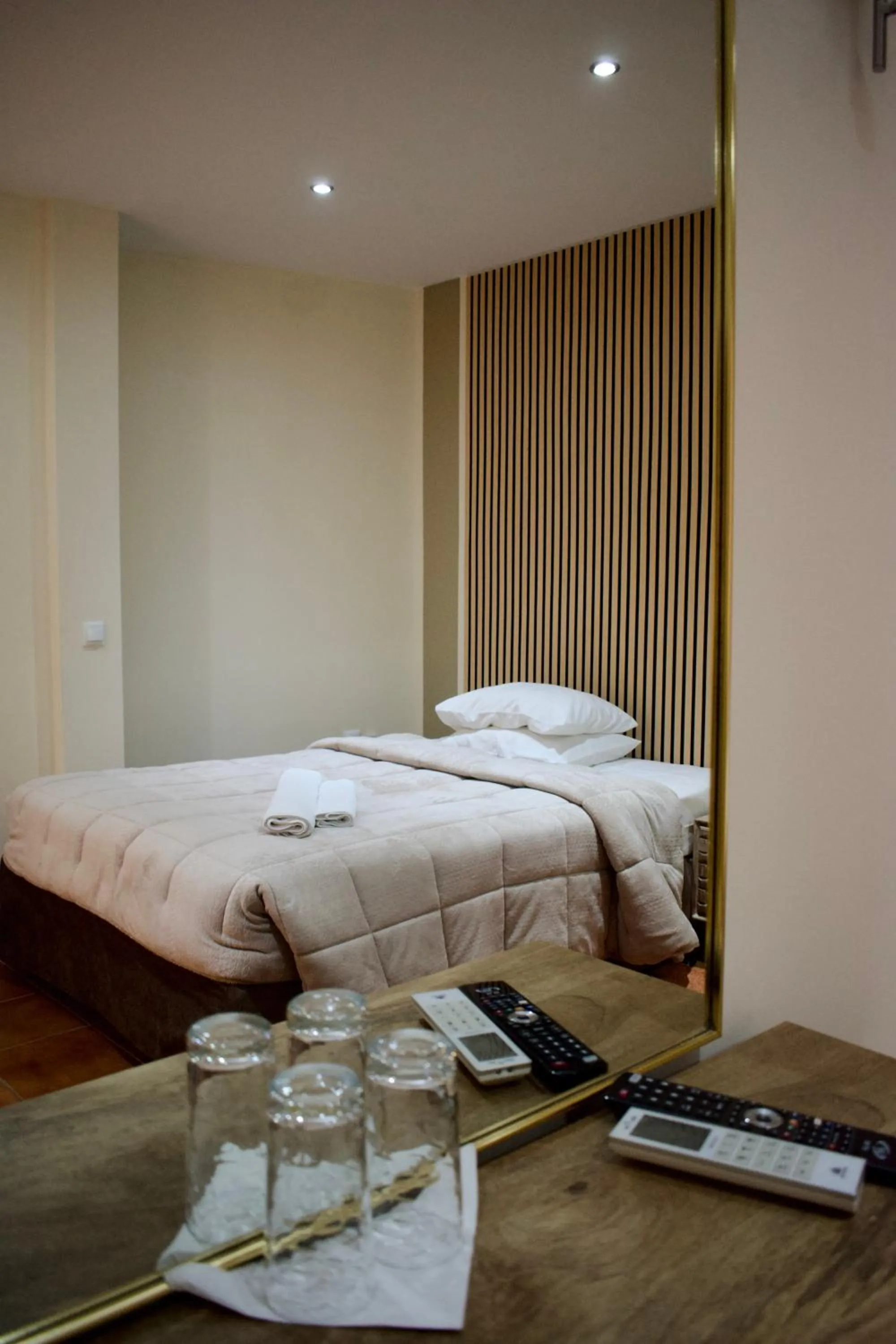 Bed in Nafsika Hotel Athens Centre