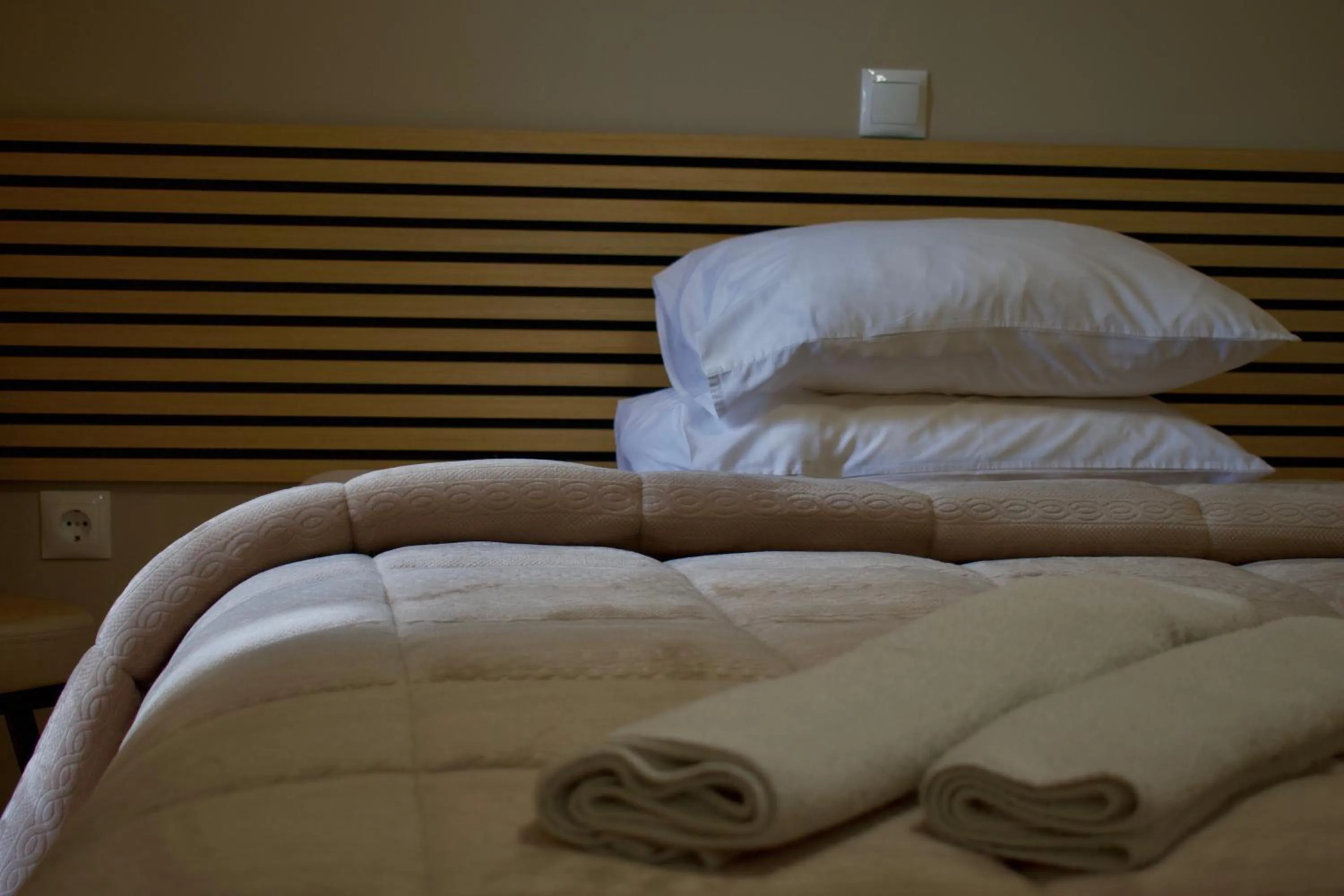 Bed in Nafsika Hotel Athens Centre