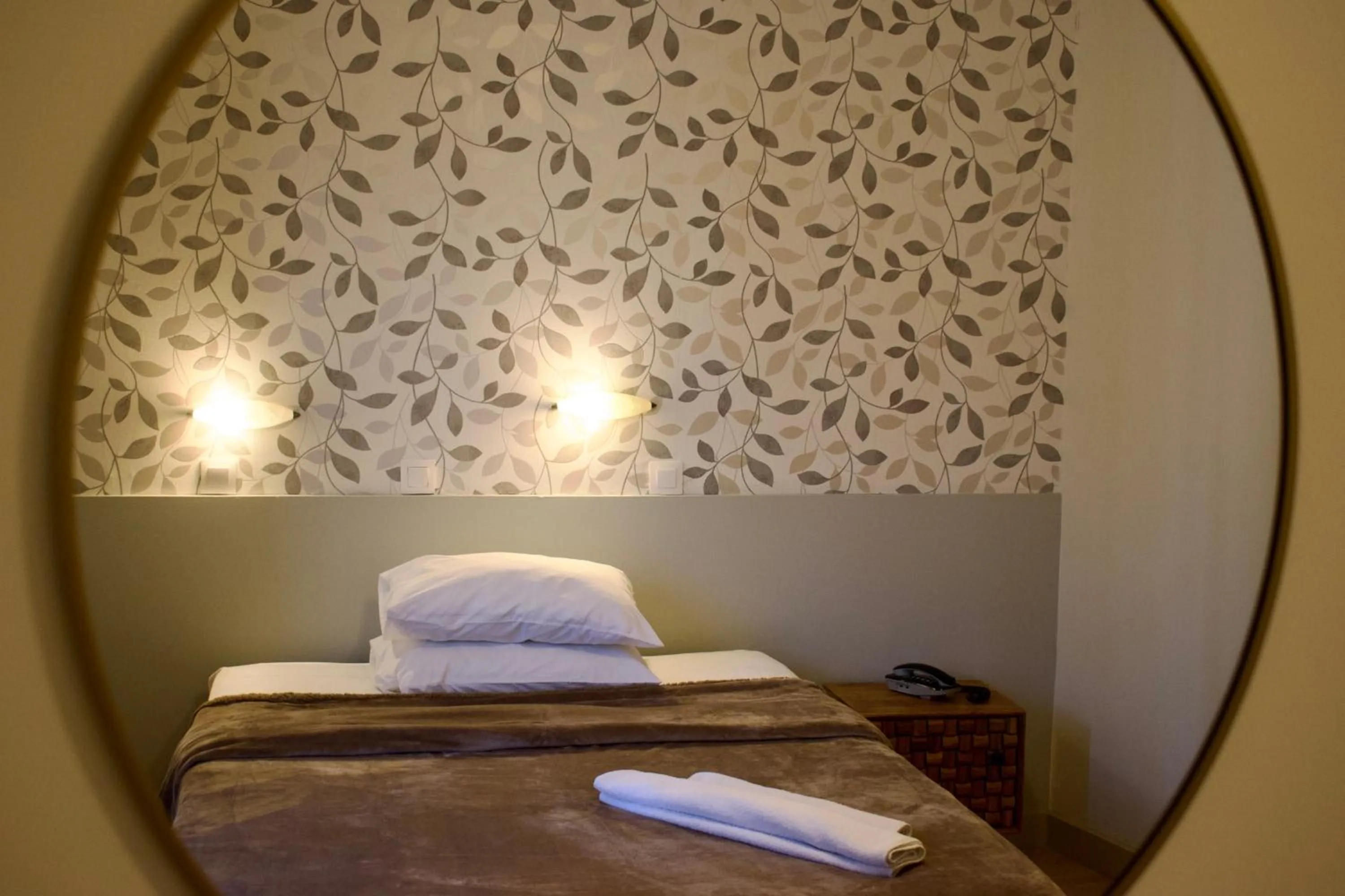 Bed in Nafsika Hotel Athens Centre