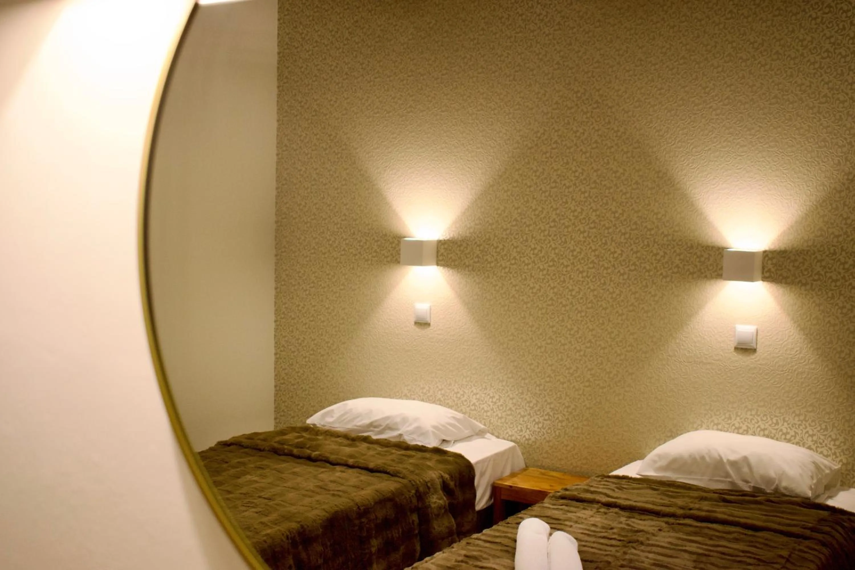 Bed in Nafsika Hotel Athens Centre