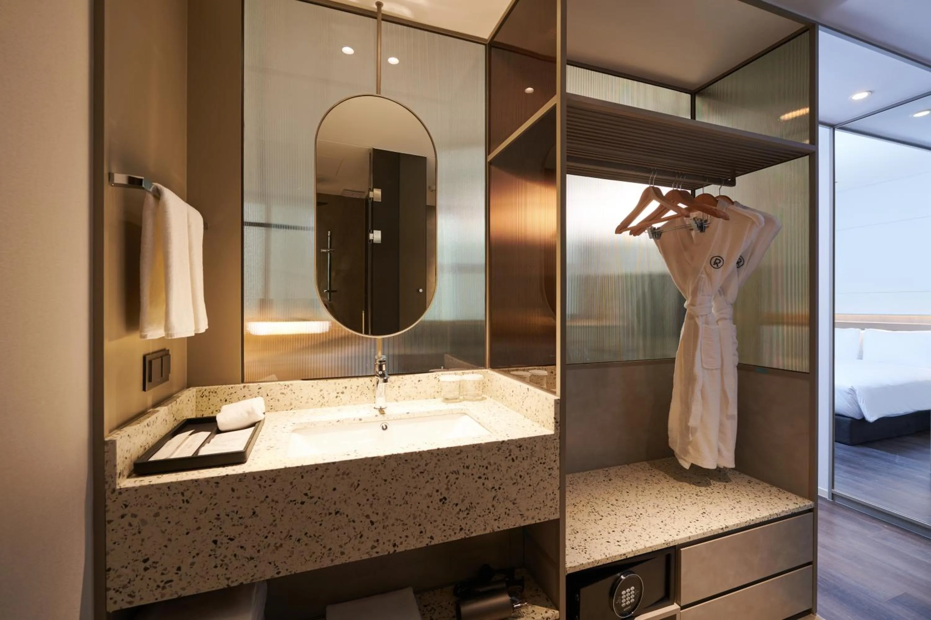 Bathroom in Nine Tree Premier ROKAUS Hotel Seoul Yongsan