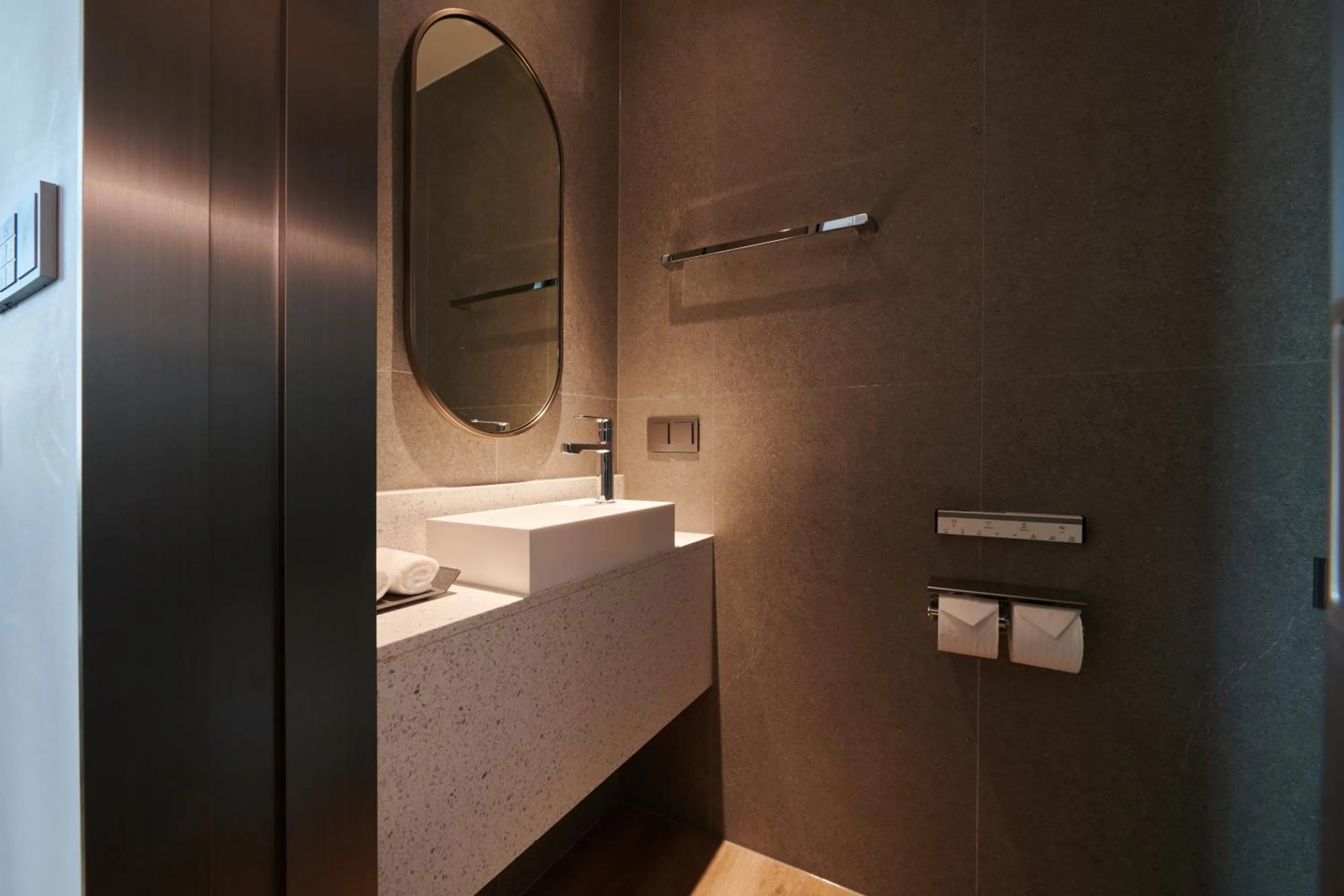 Bathroom in Nine Tree Premier ROKAUS Hotel Seoul Yongsan