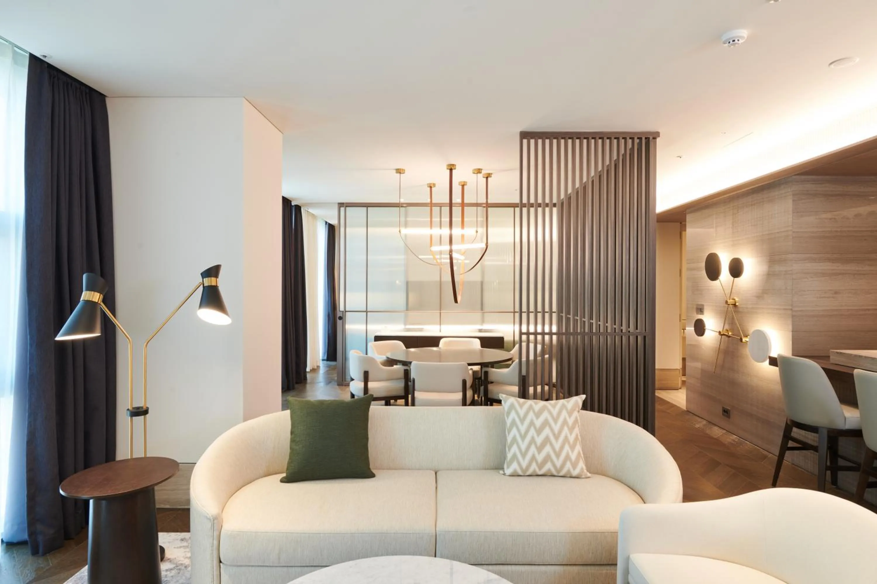 Living room in Nine Tree Premier ROKAUS Hotel Seoul Yongsan