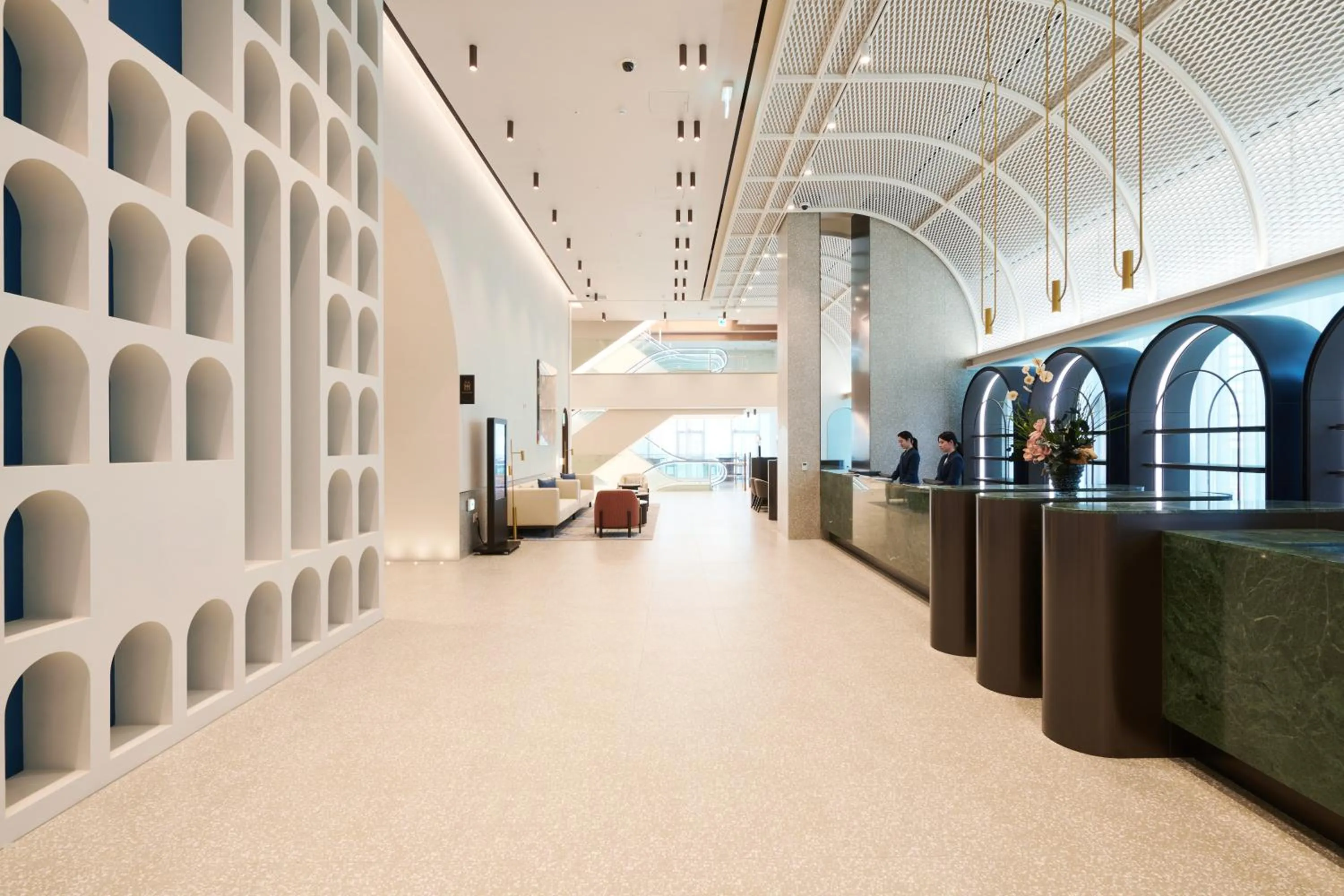 Lobby or reception in Nine Tree Premier ROKAUS Hotel Seoul Yongsan