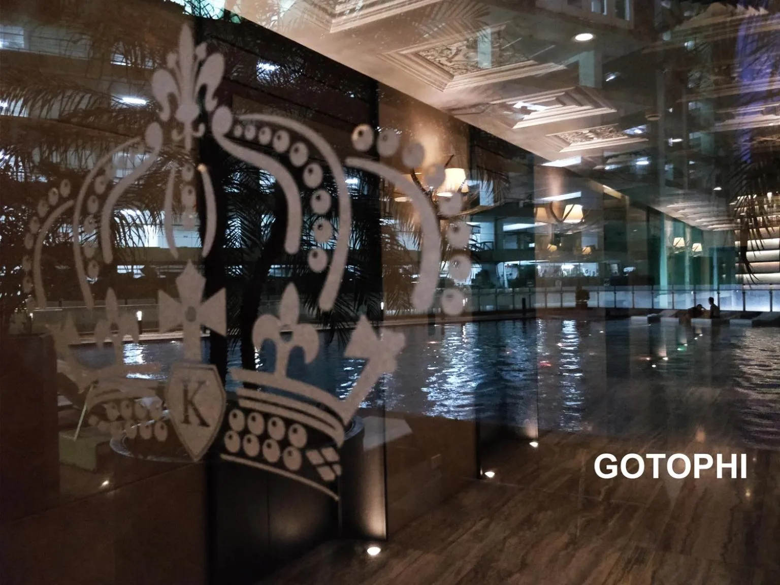 Pool view in The Knightsbridge Residences