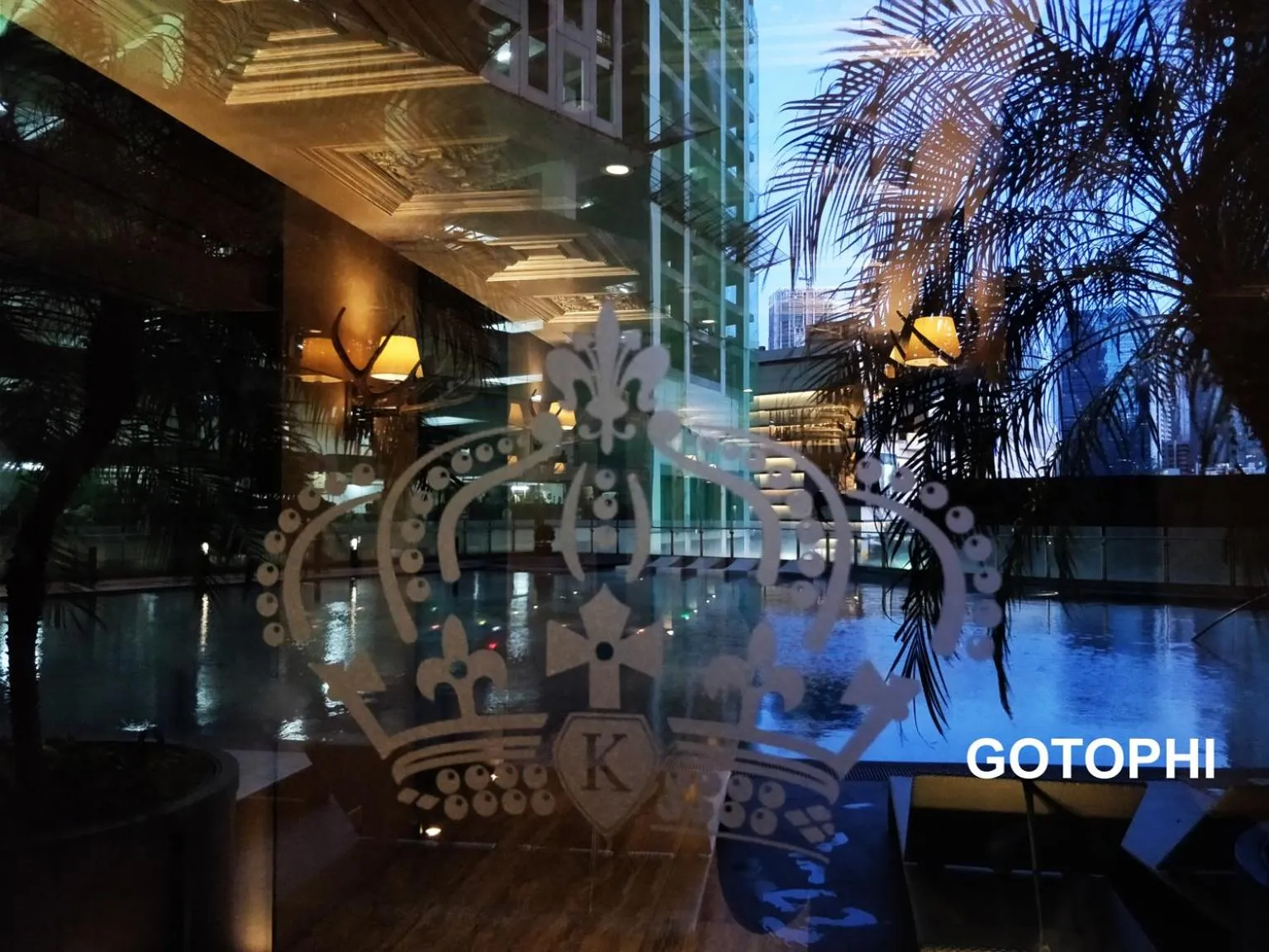 Swimming pool in The Knightsbridge Residences