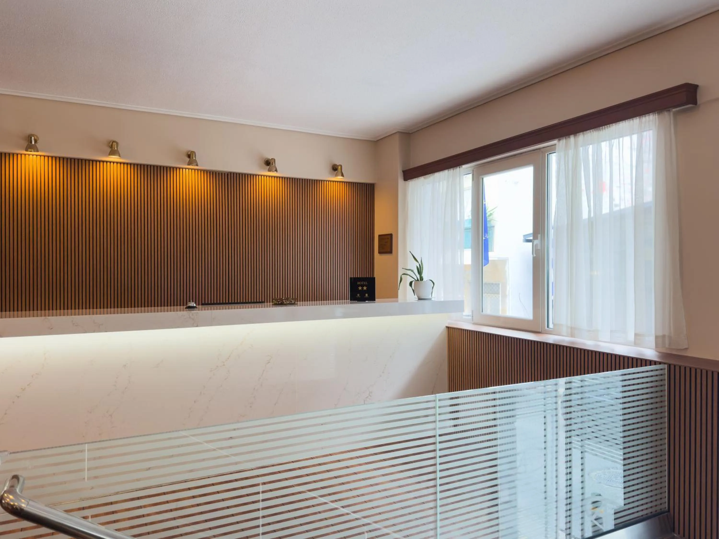 Lobby or reception in Anemoni Piraeus Hotel
