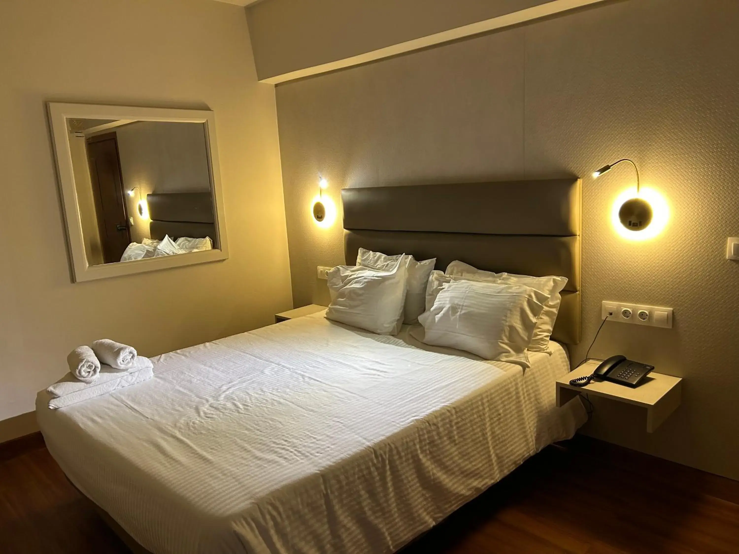 Bedroom, Bed in Anemoni Piraeus Hotel Bedroom, Bed in Anemoni Piraeus Hotel