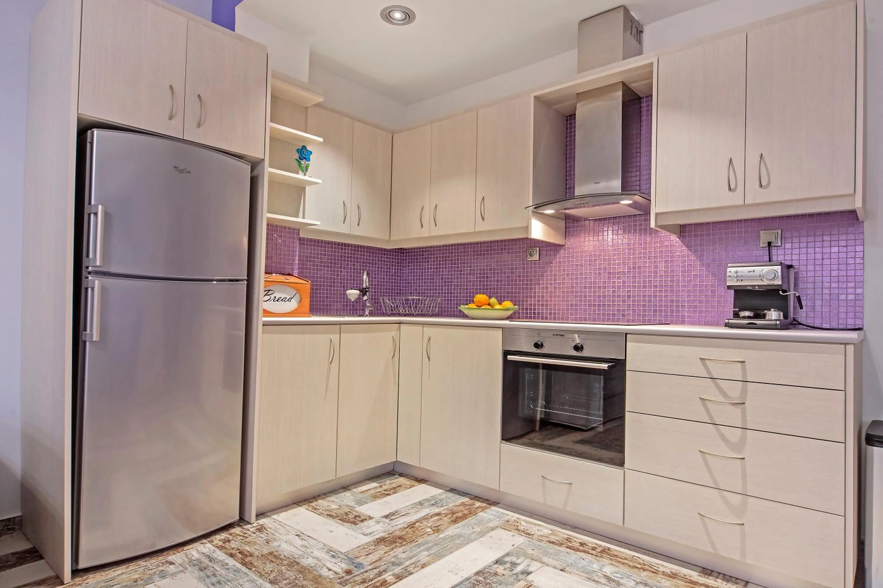 Kitchen or kitchenette in Casa Kasteli