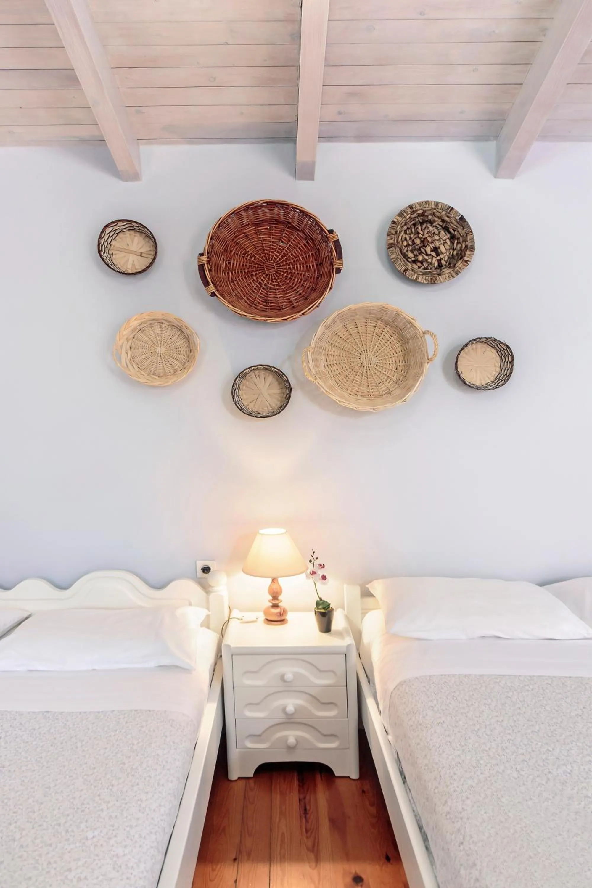 Bedroom in KasteliSuites