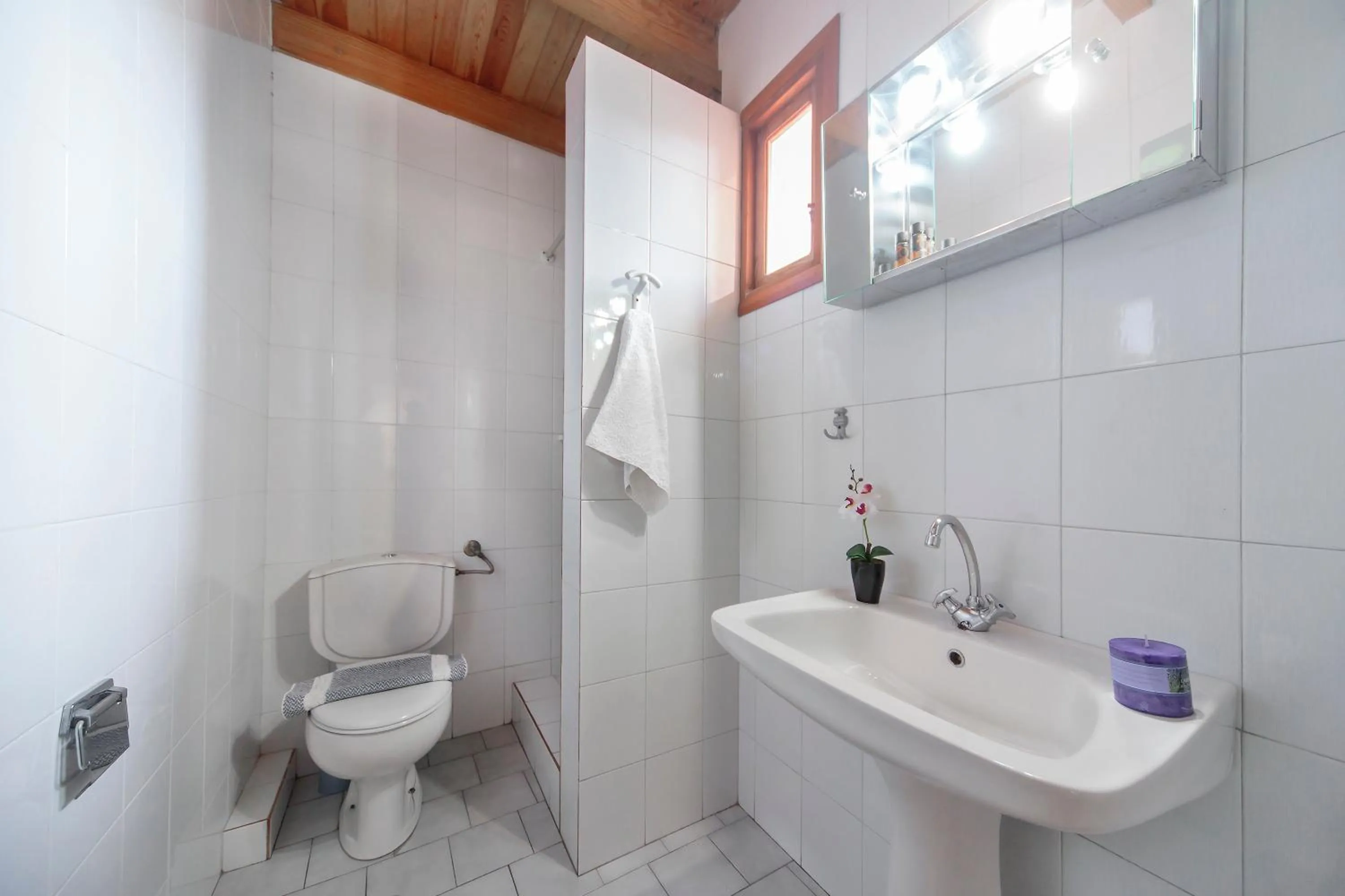 Bathroom in KasteliSuites