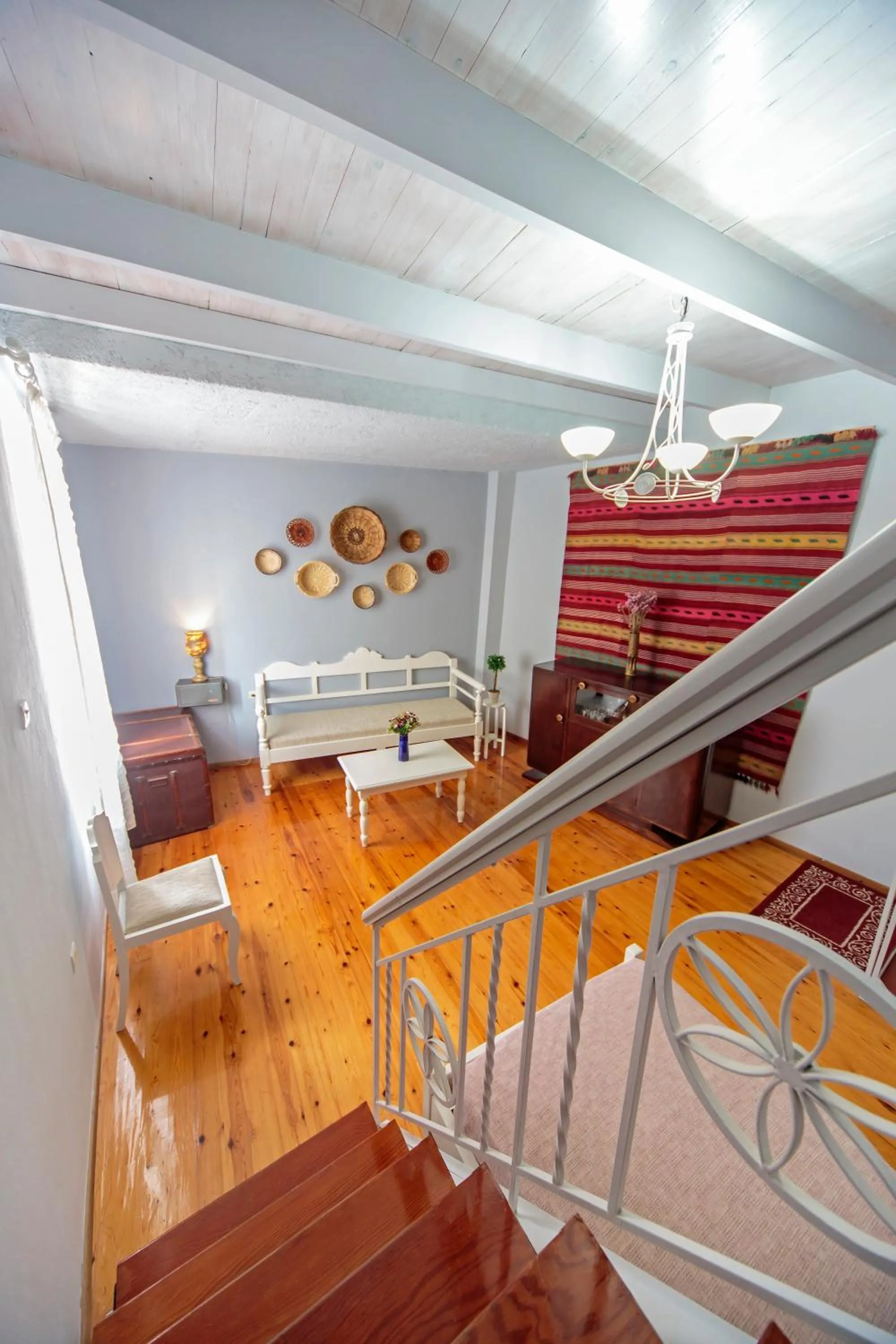 Living room in KasteliSuites