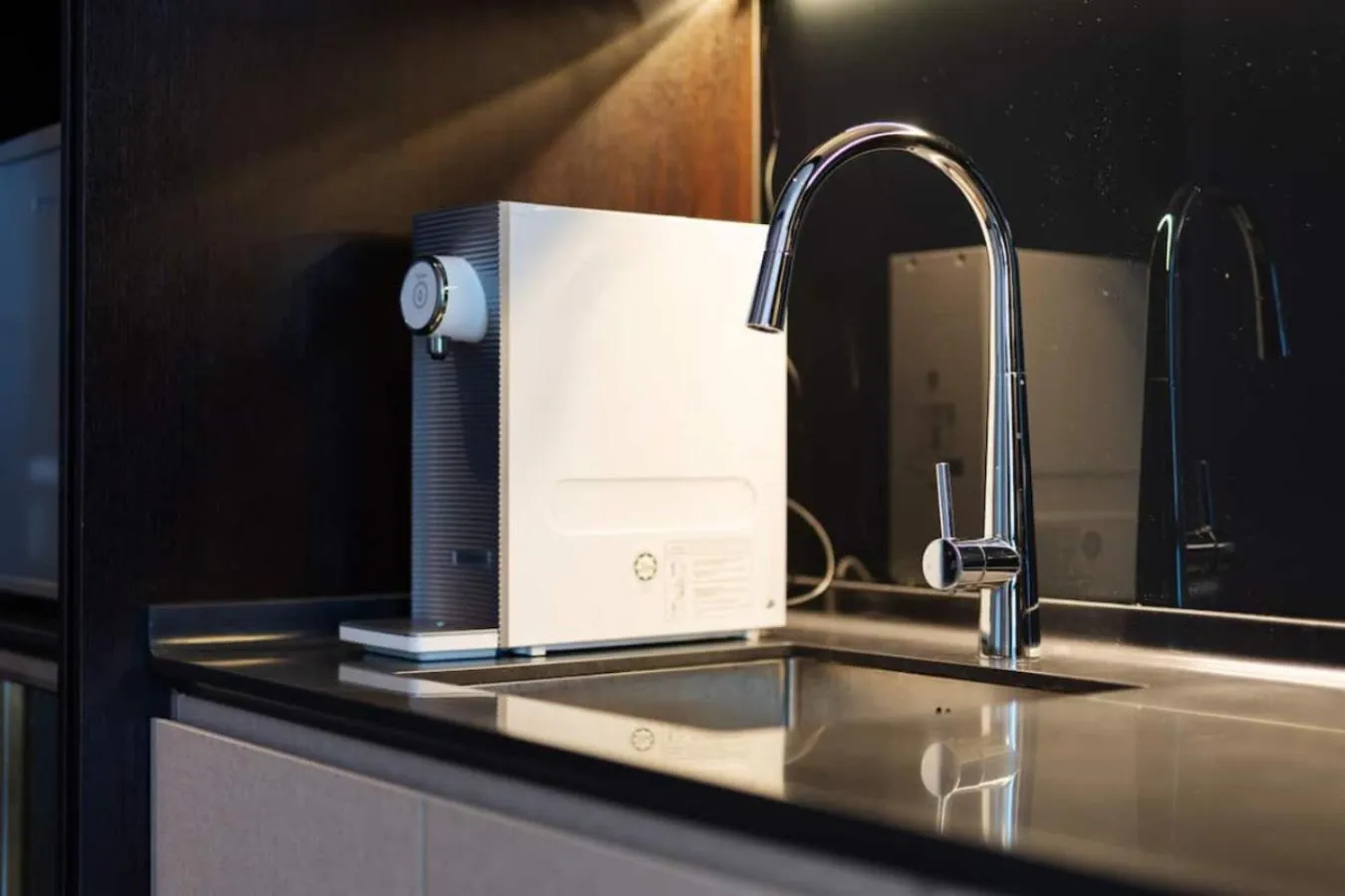 Kitchen or kitchenette in Scarletz Suites KLCC Twin Tower by Purple Orchid