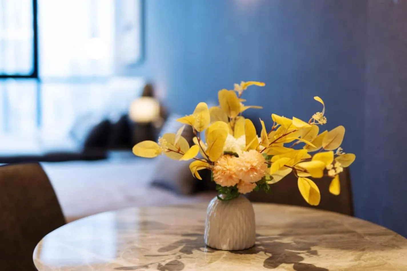 Living room in Scarletz Suites KLCC Twin Tower by Purple Orchid