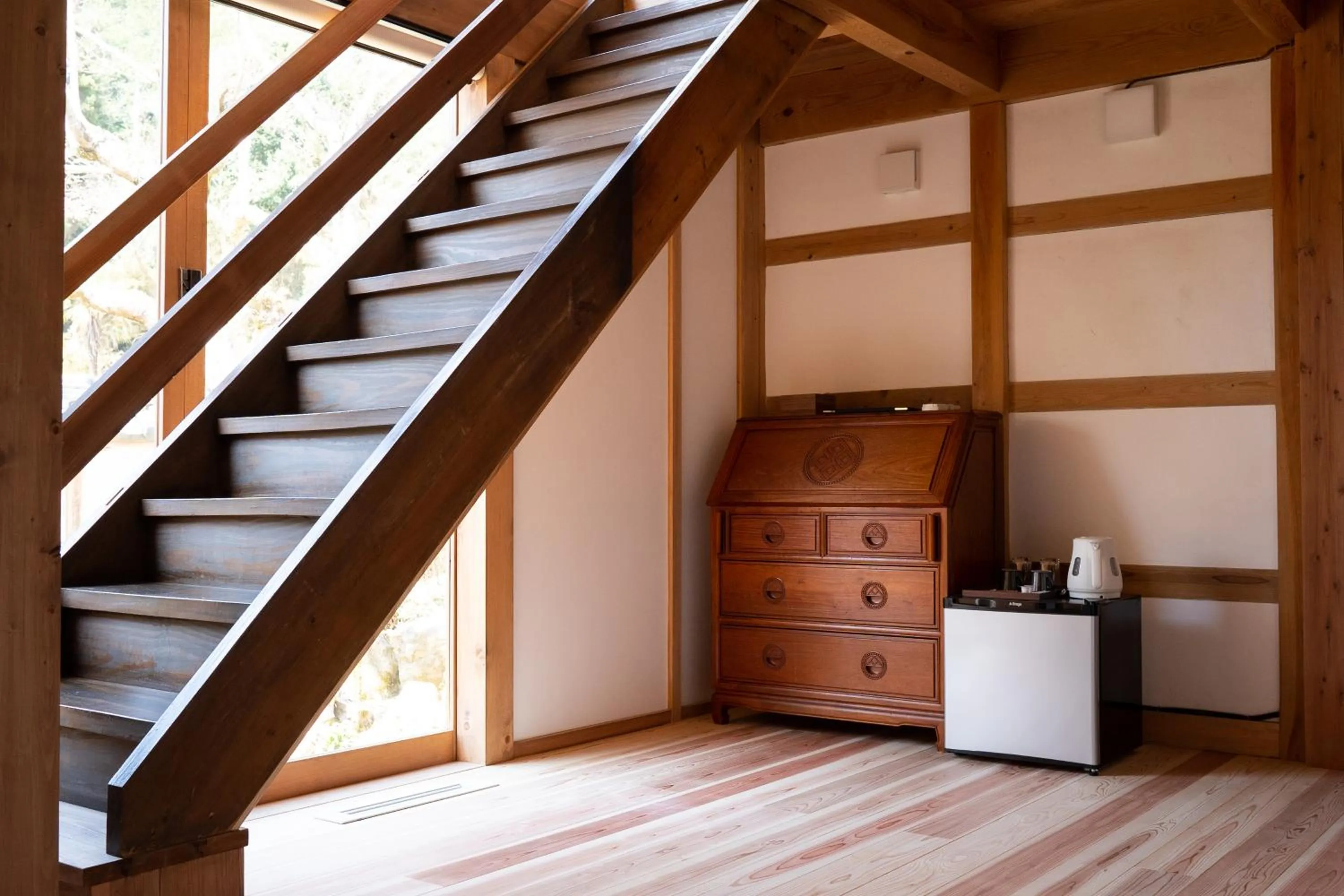 Decorative detail in Satoyama Hotel Kanenone Tamba