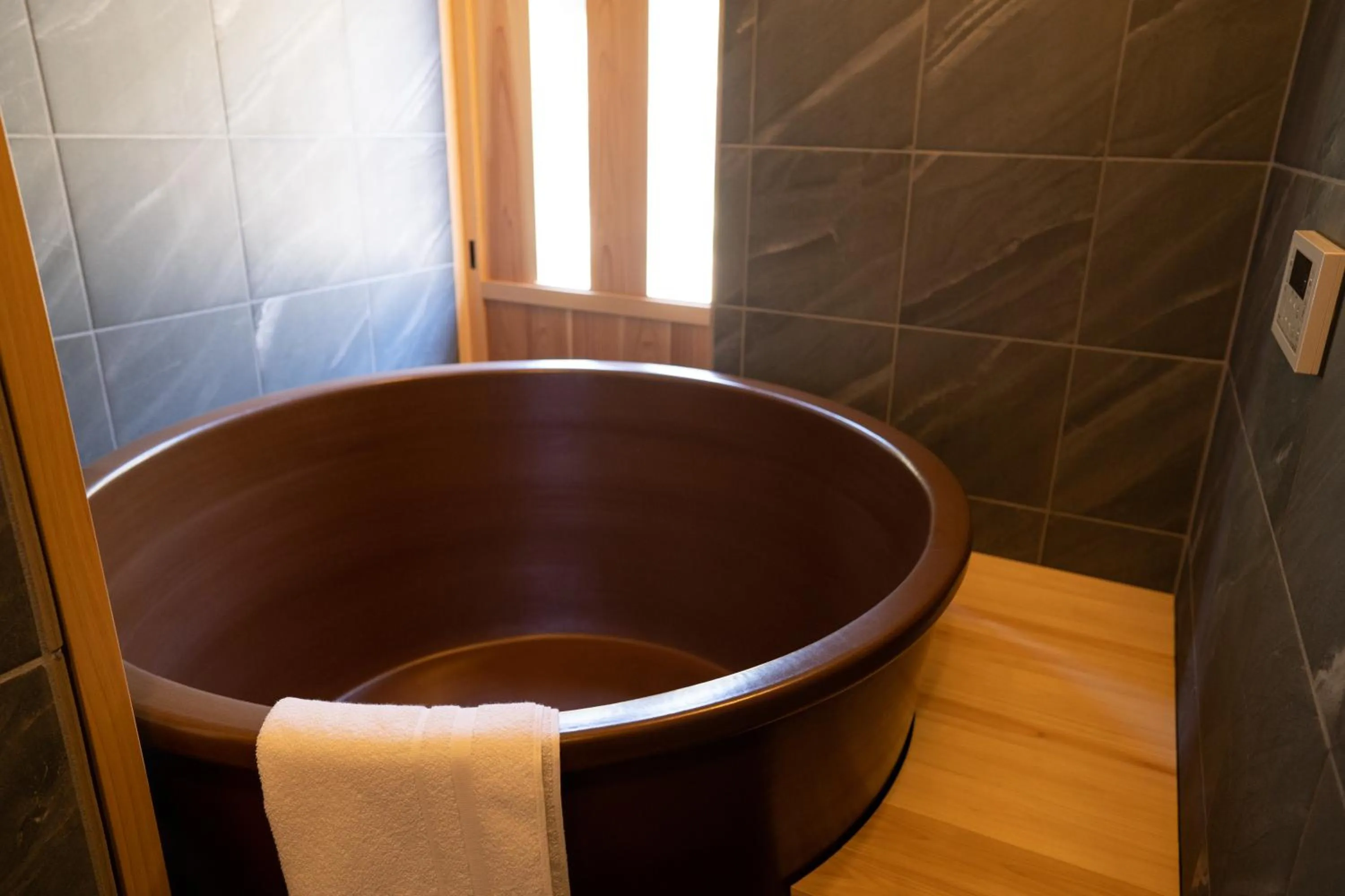 Bathroom in Satoyama Hotel Kanenone Tamba