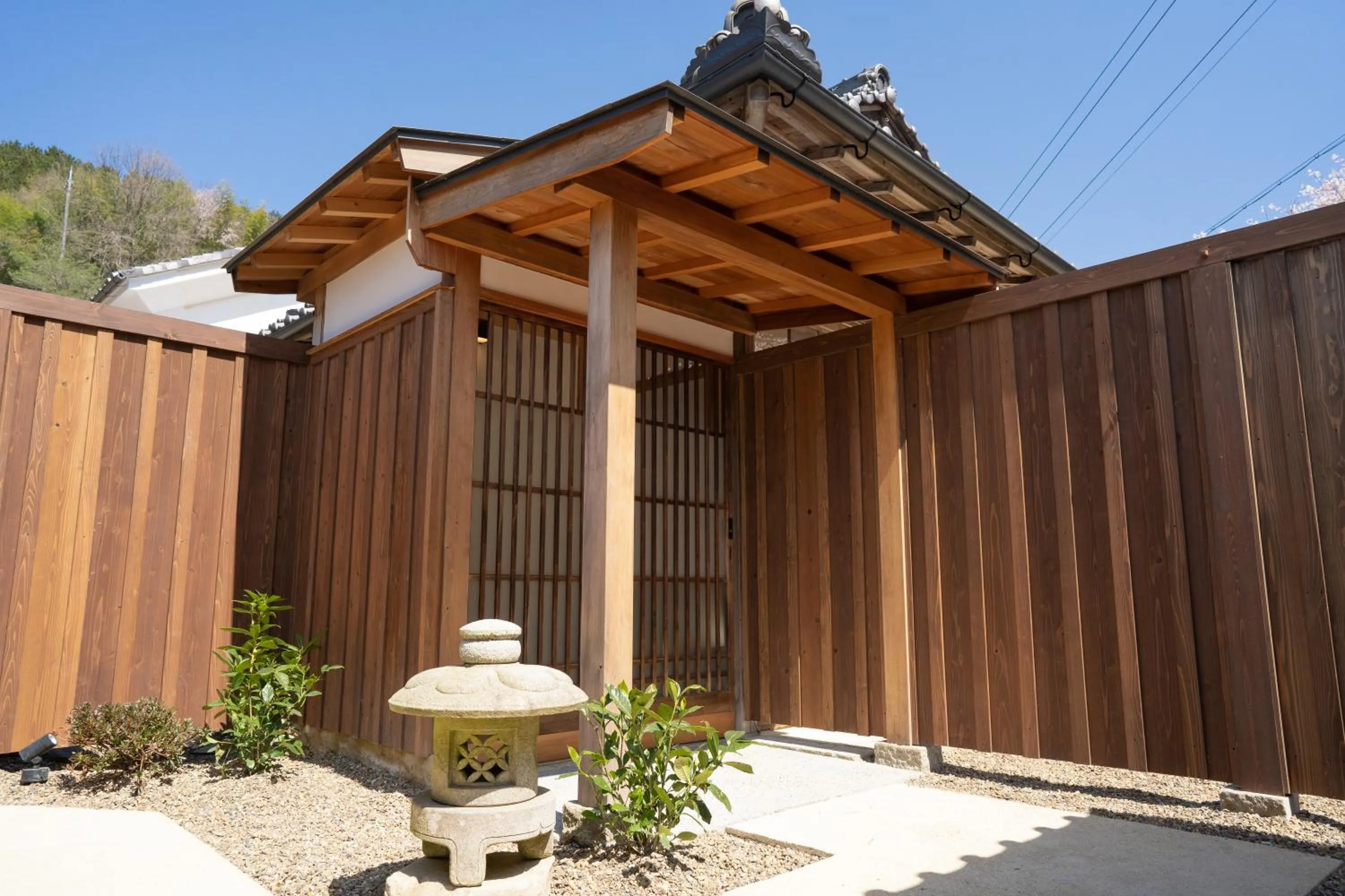 Facade/entrance in Satoyama Hotel Kanenone Tamba