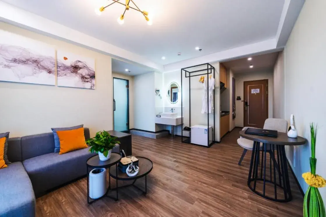 One-Bedroom Suite in Shenzhen Kingkey Kingyu Hotel One-Bedroom Suite in Shenzhen Kingkey Kingyu Hotel