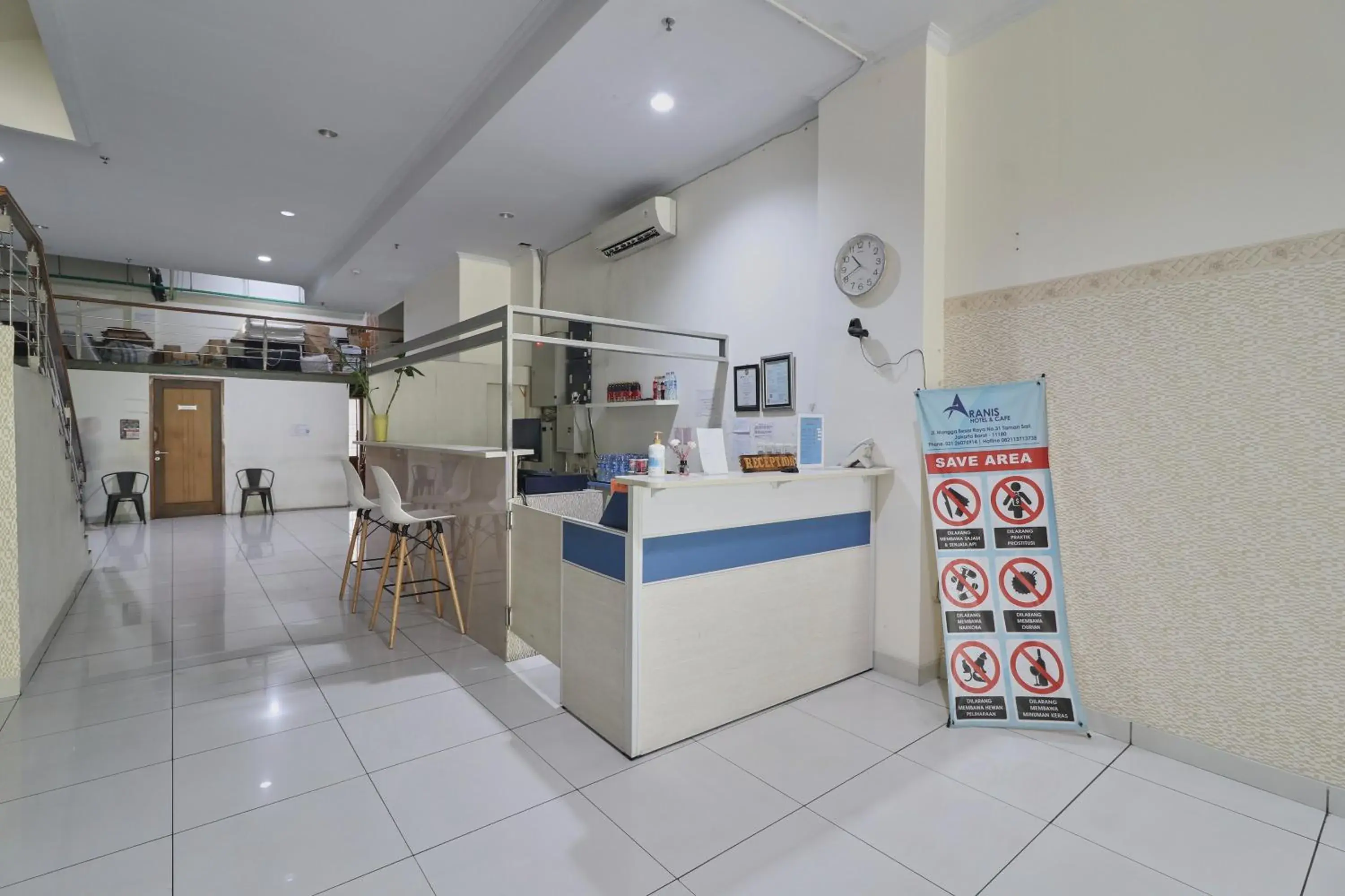 Lobby or reception in Aranis Hotel Lobby or reception in Aranis Hotel