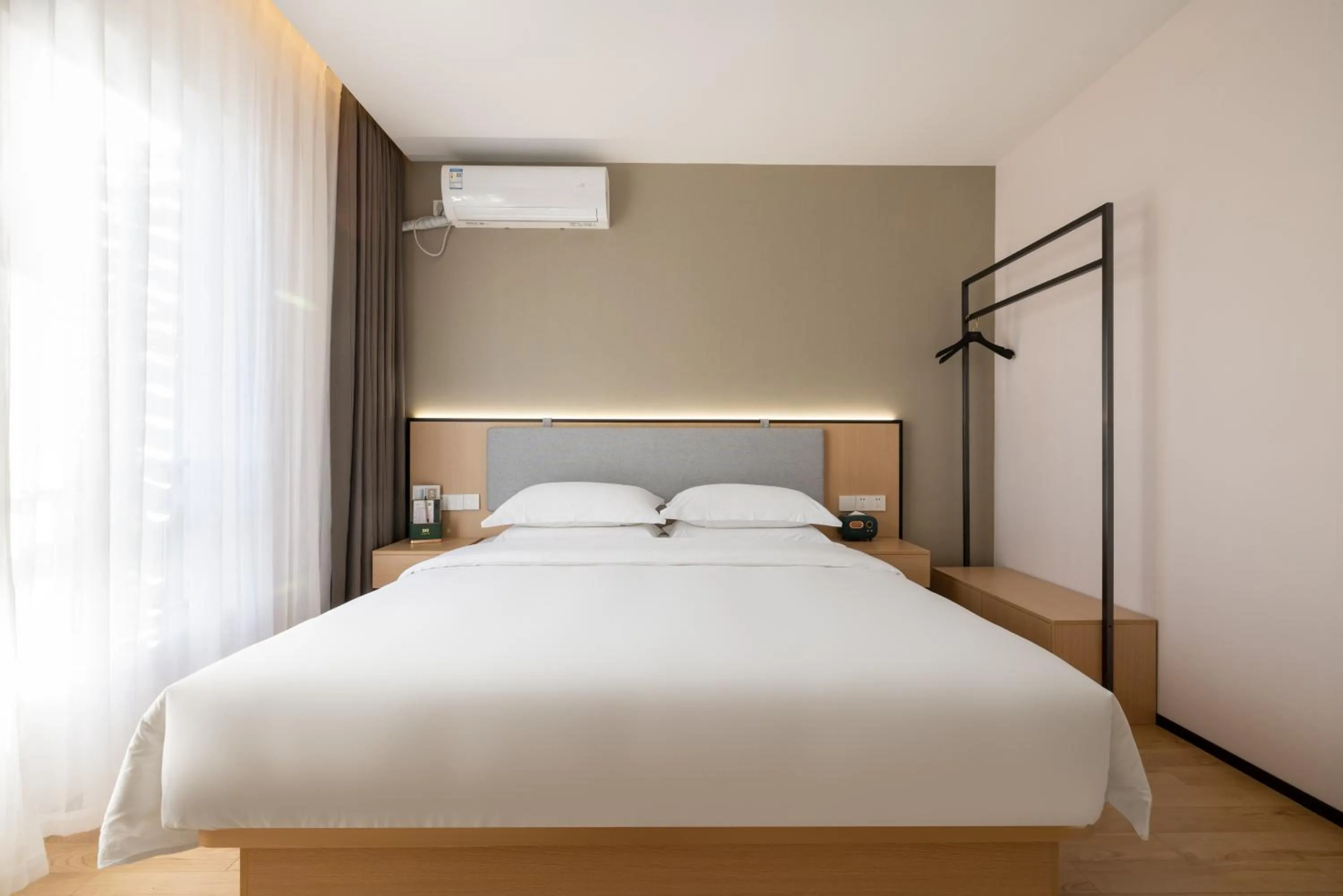 Bed in Nost algia S Hotel Beijing Liangxiang University Town