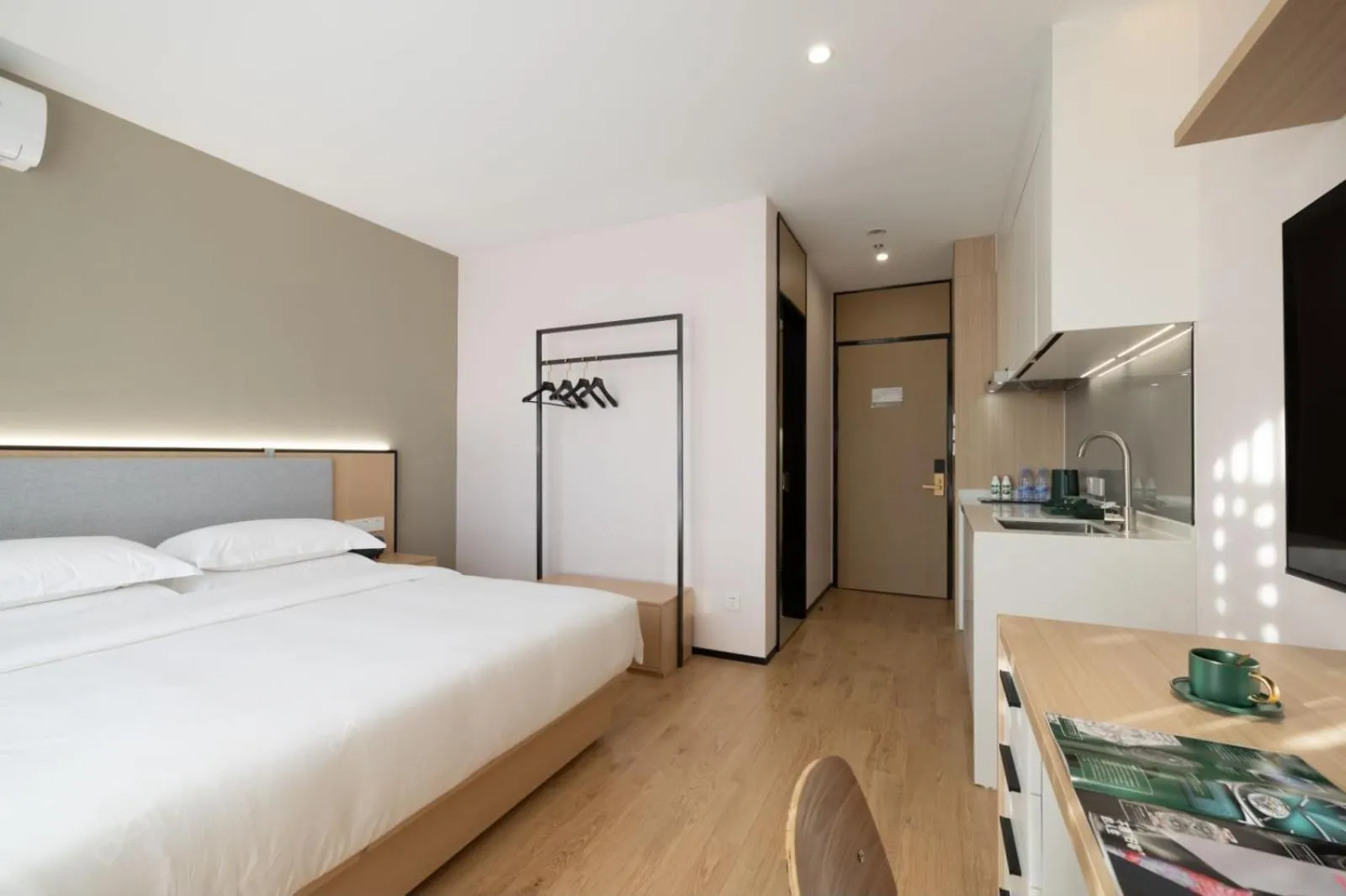 Photo of the whole room, Bed in Nost algia S Hotel Beijing Liangxiang University Town