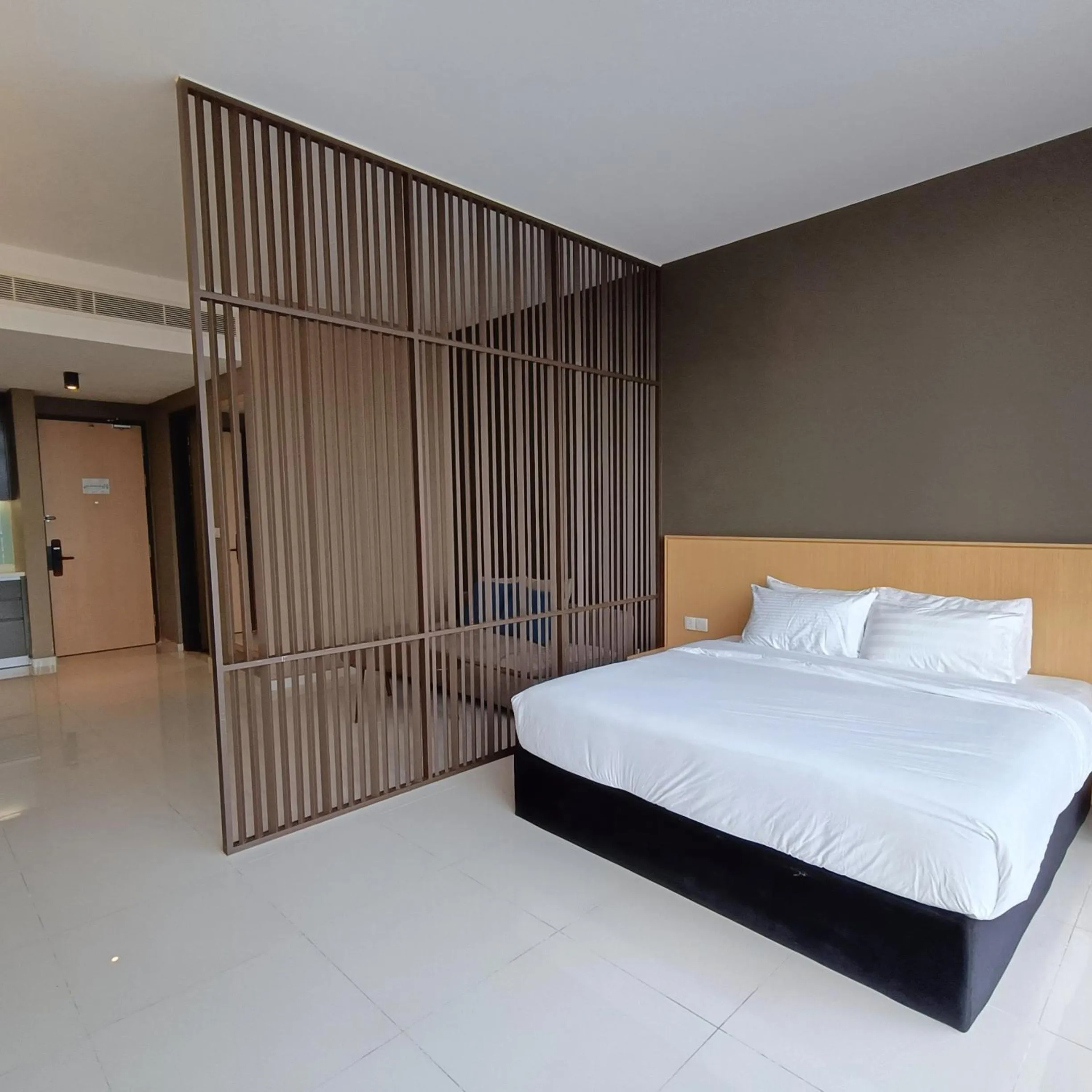 Bed in Melaka Studio Suites