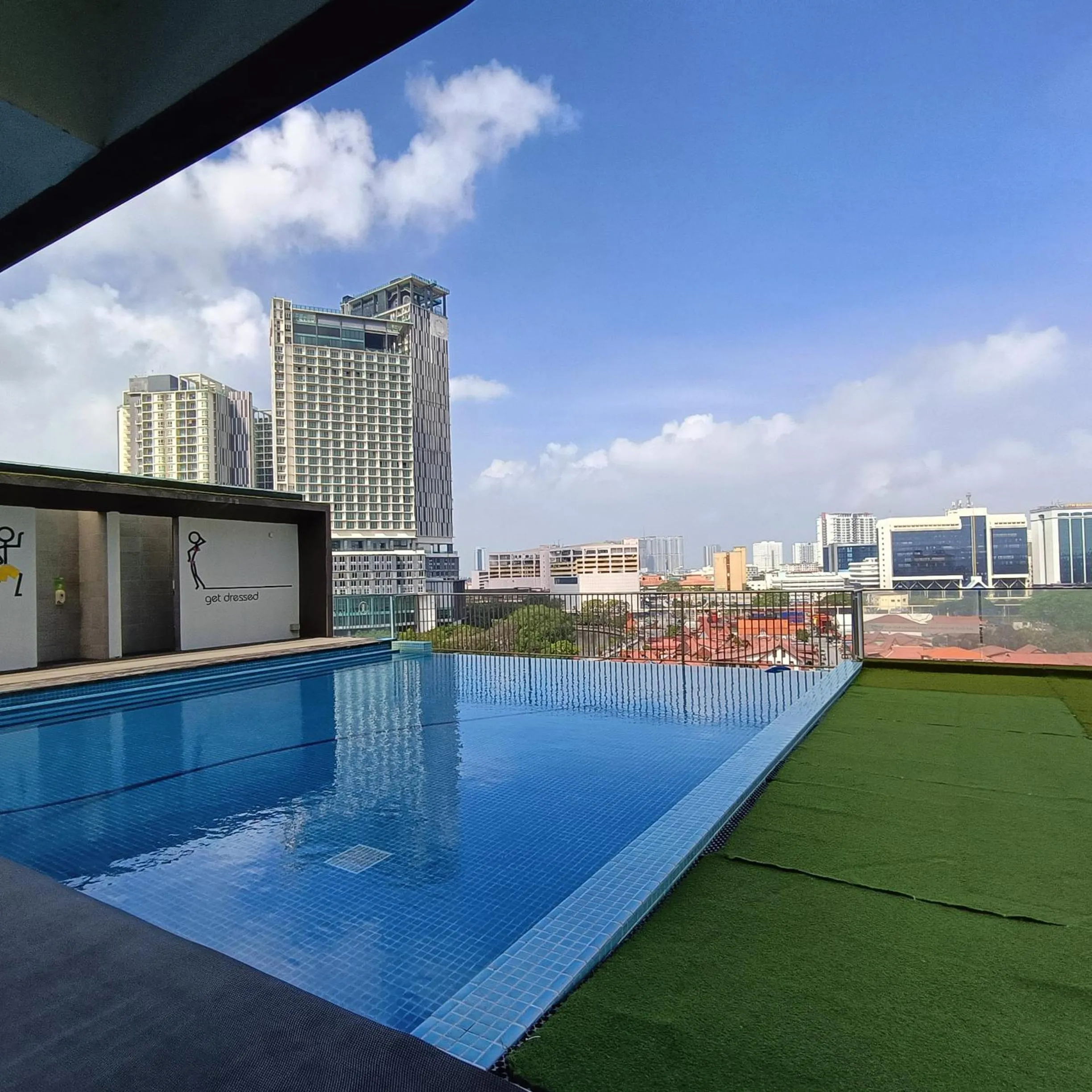 Swimming pool in Melaka Studio Suites