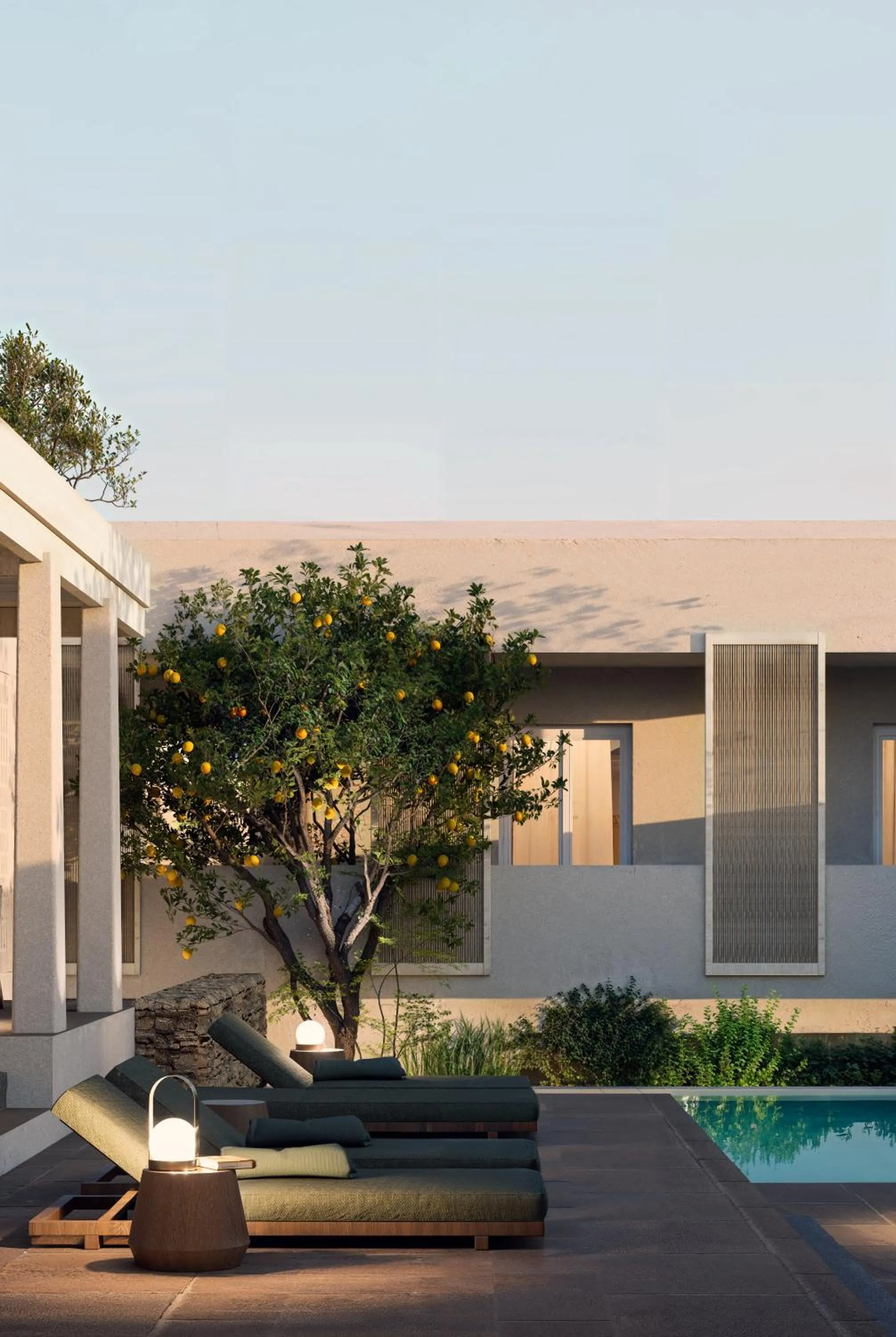 Property building in Meros, Santikos Collection