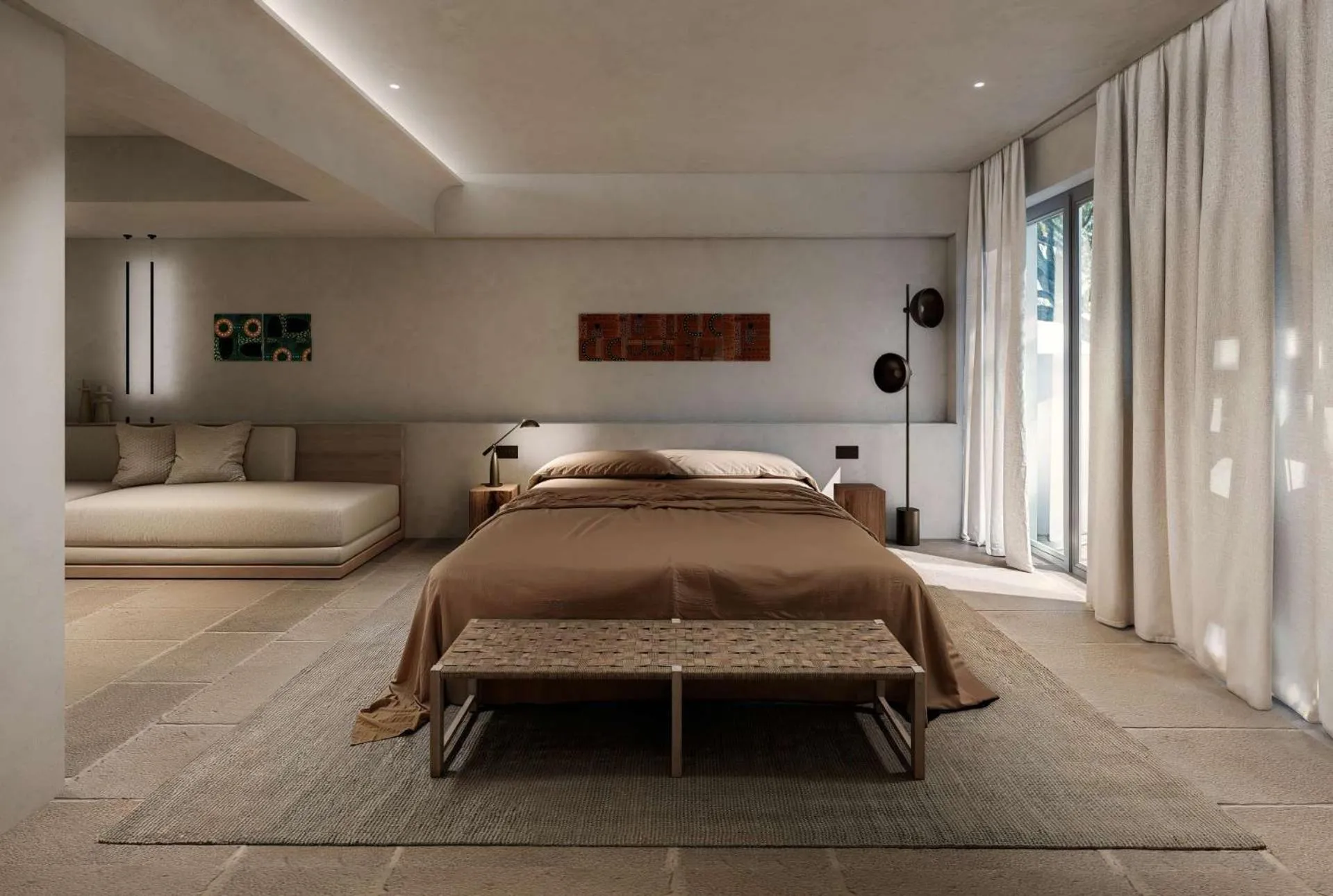 Bed in Meros, Santikos Collection