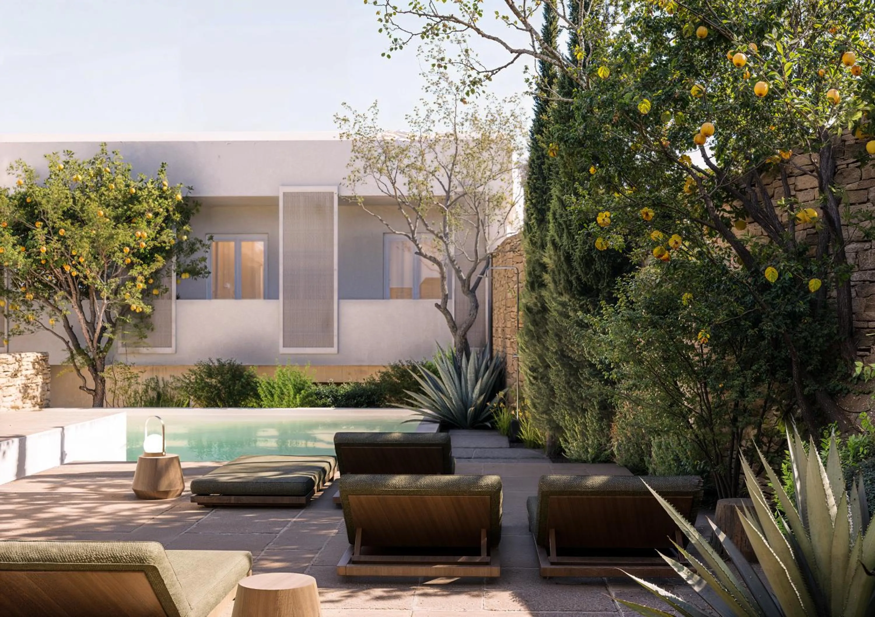 Property building in Meros, Santikos Collection