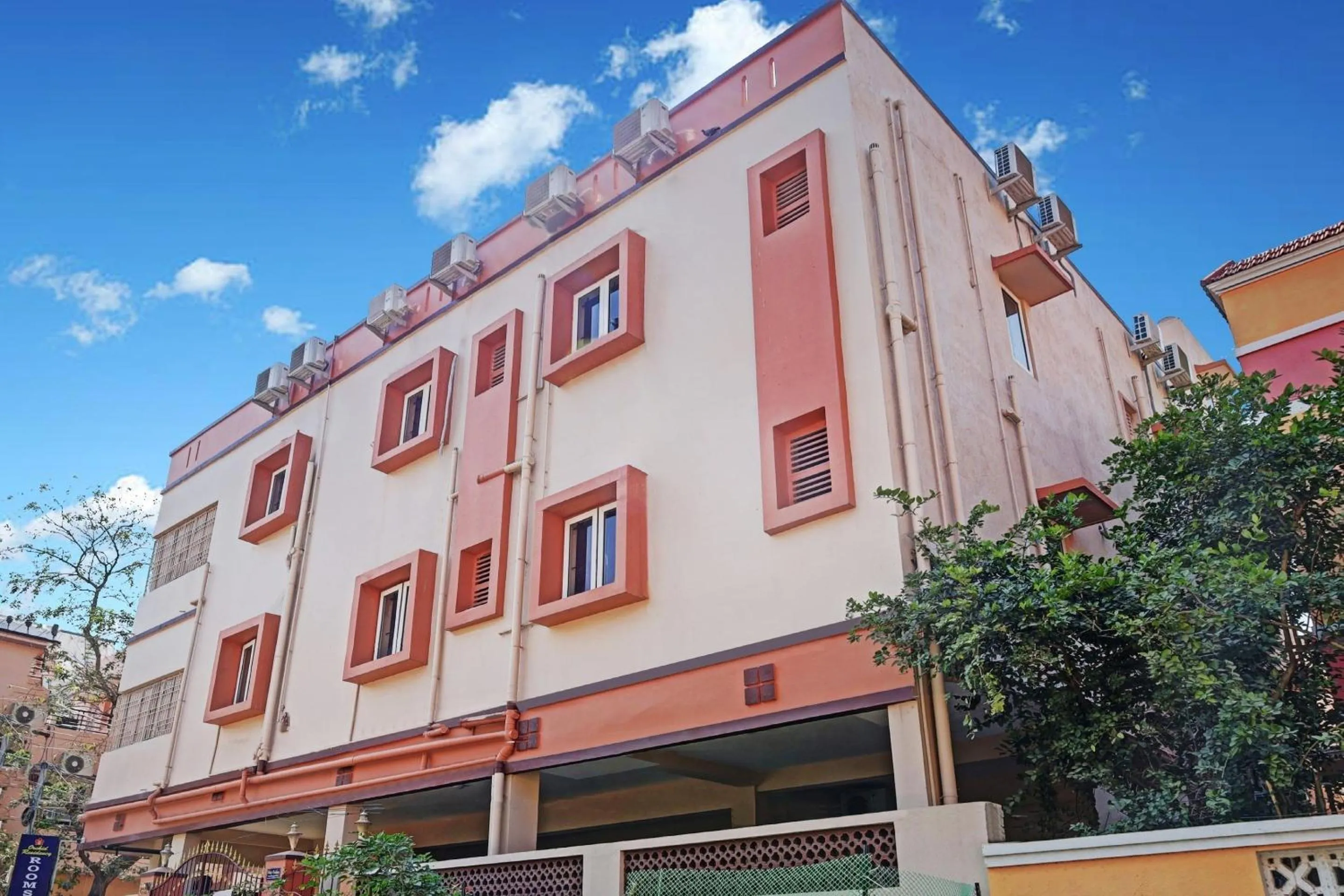 Facade/entrance in Collection O Orchid Residency Medavakkam