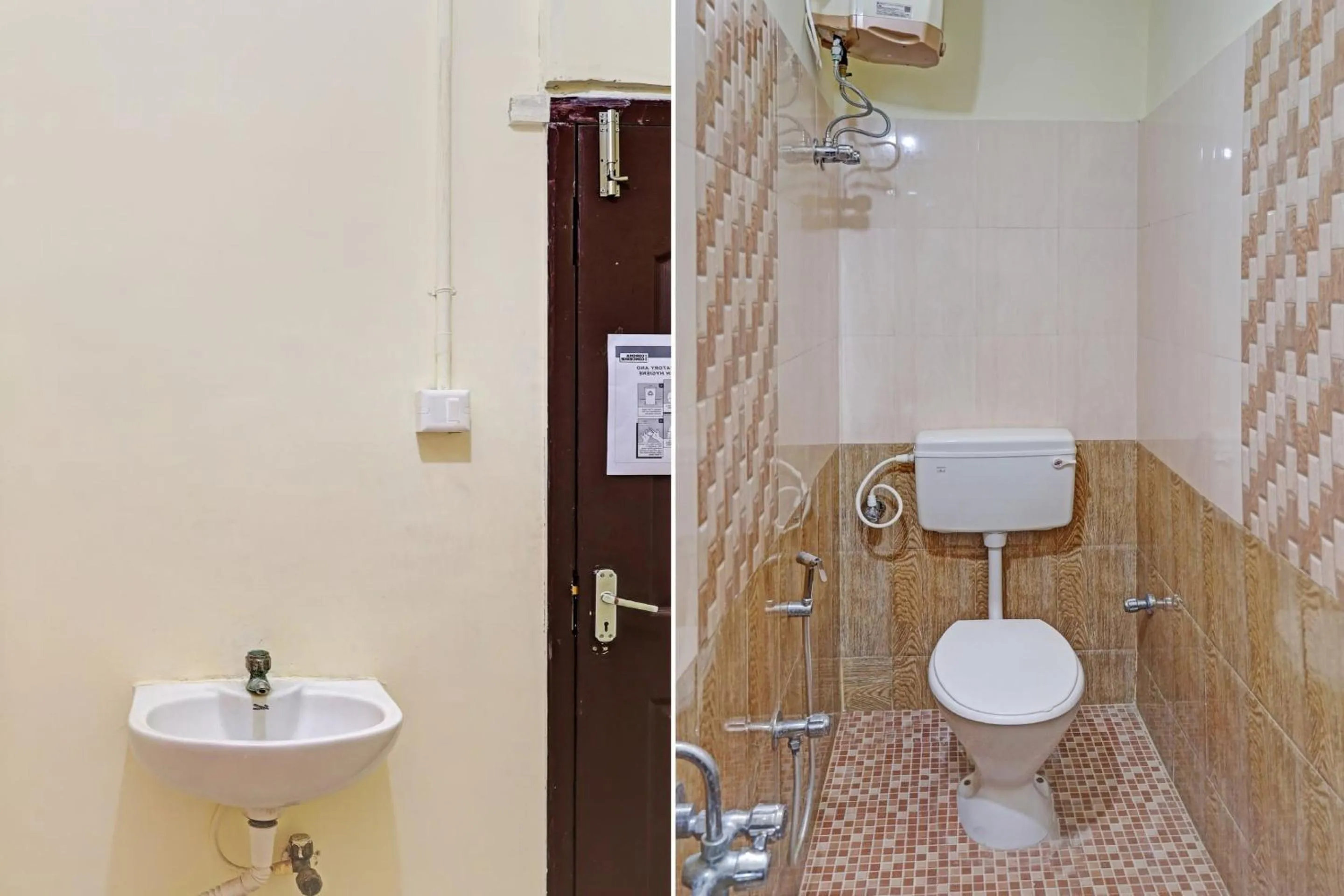 Bathroom in Collection O Orchid Residency Medavakkam