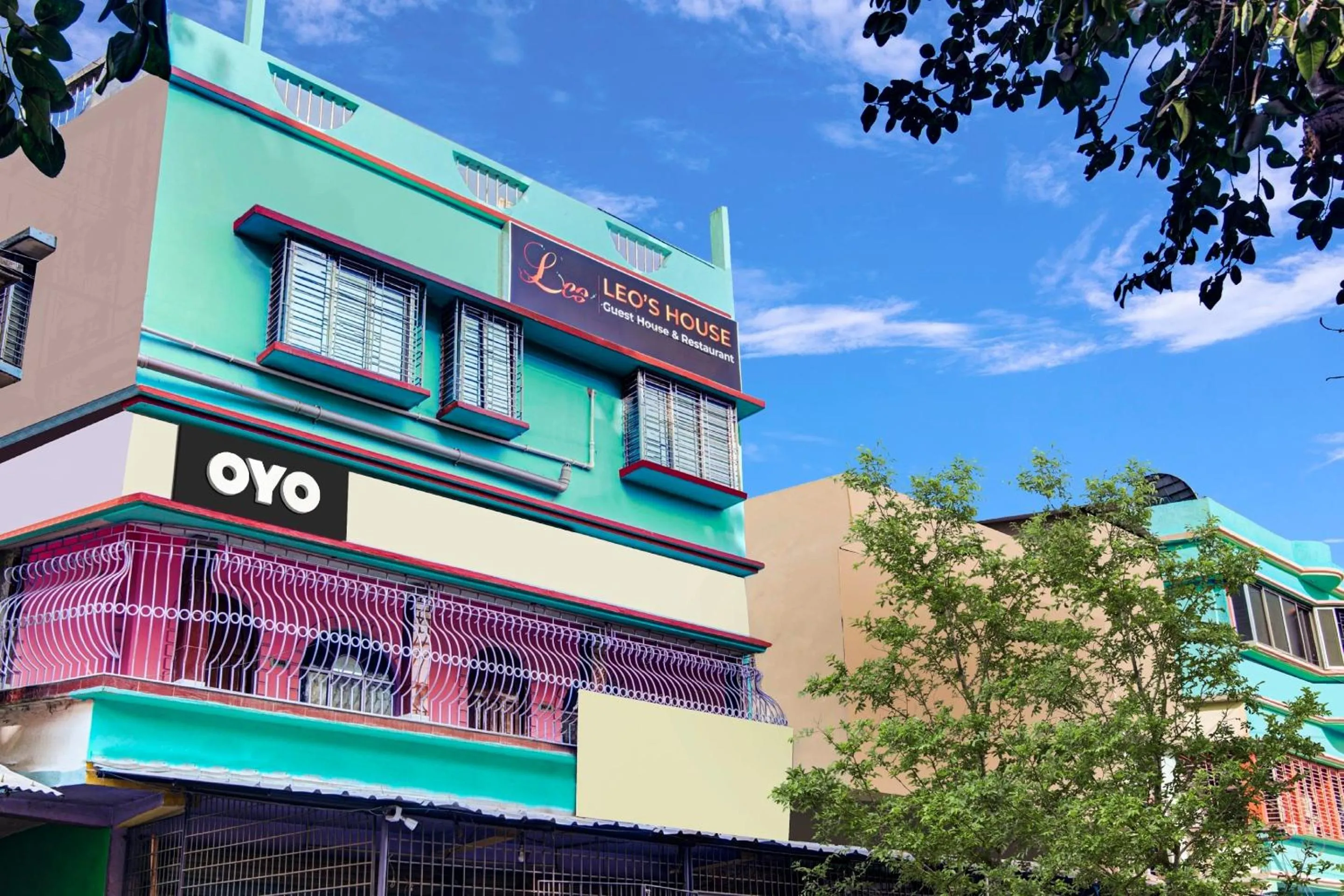 Facade/entrance in Hotel O Tiger Inn near Adamas University Barasat