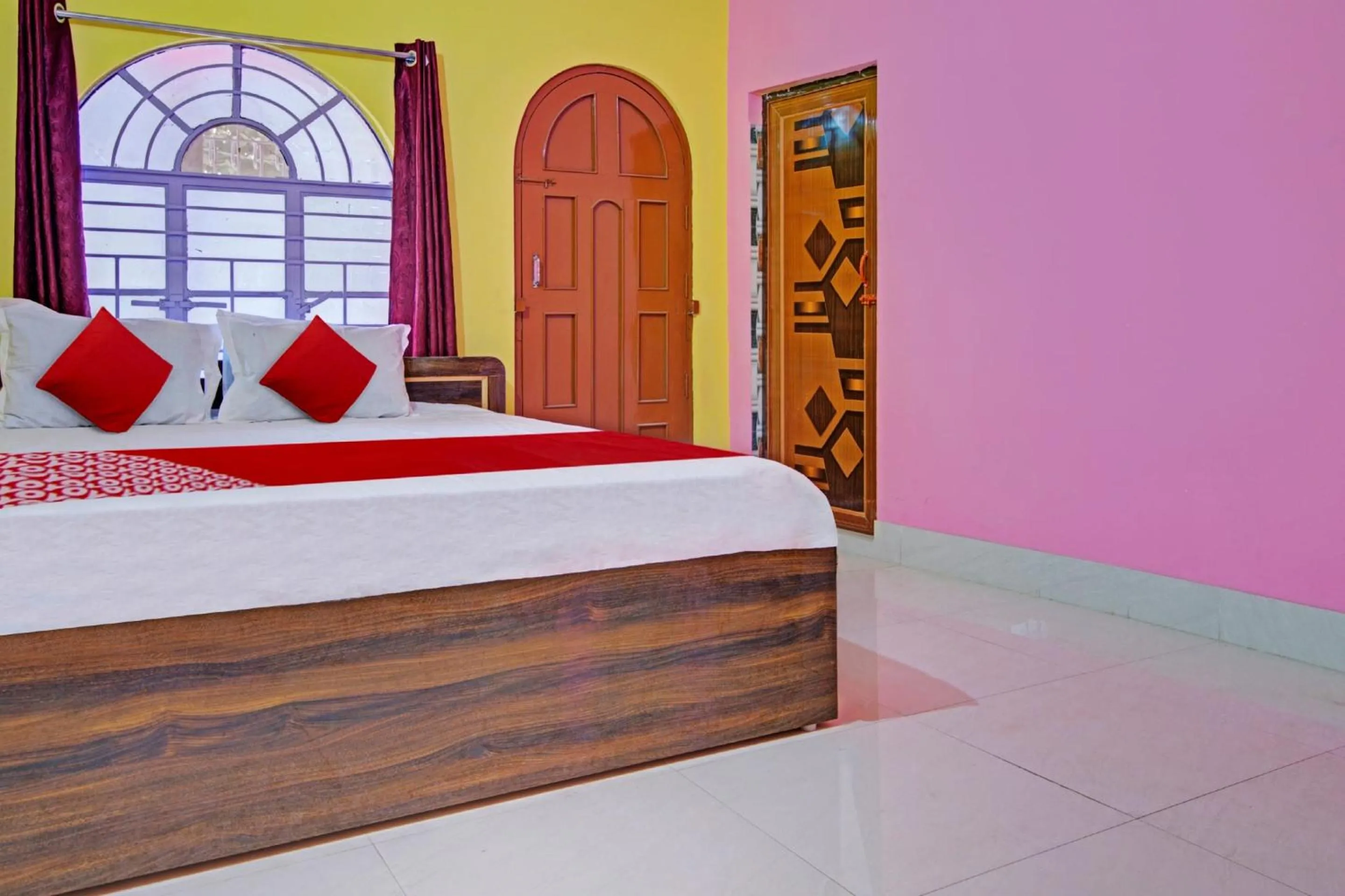 Bedroom, Bed in Hotel O Tiger Inn near Adamas University Barasat