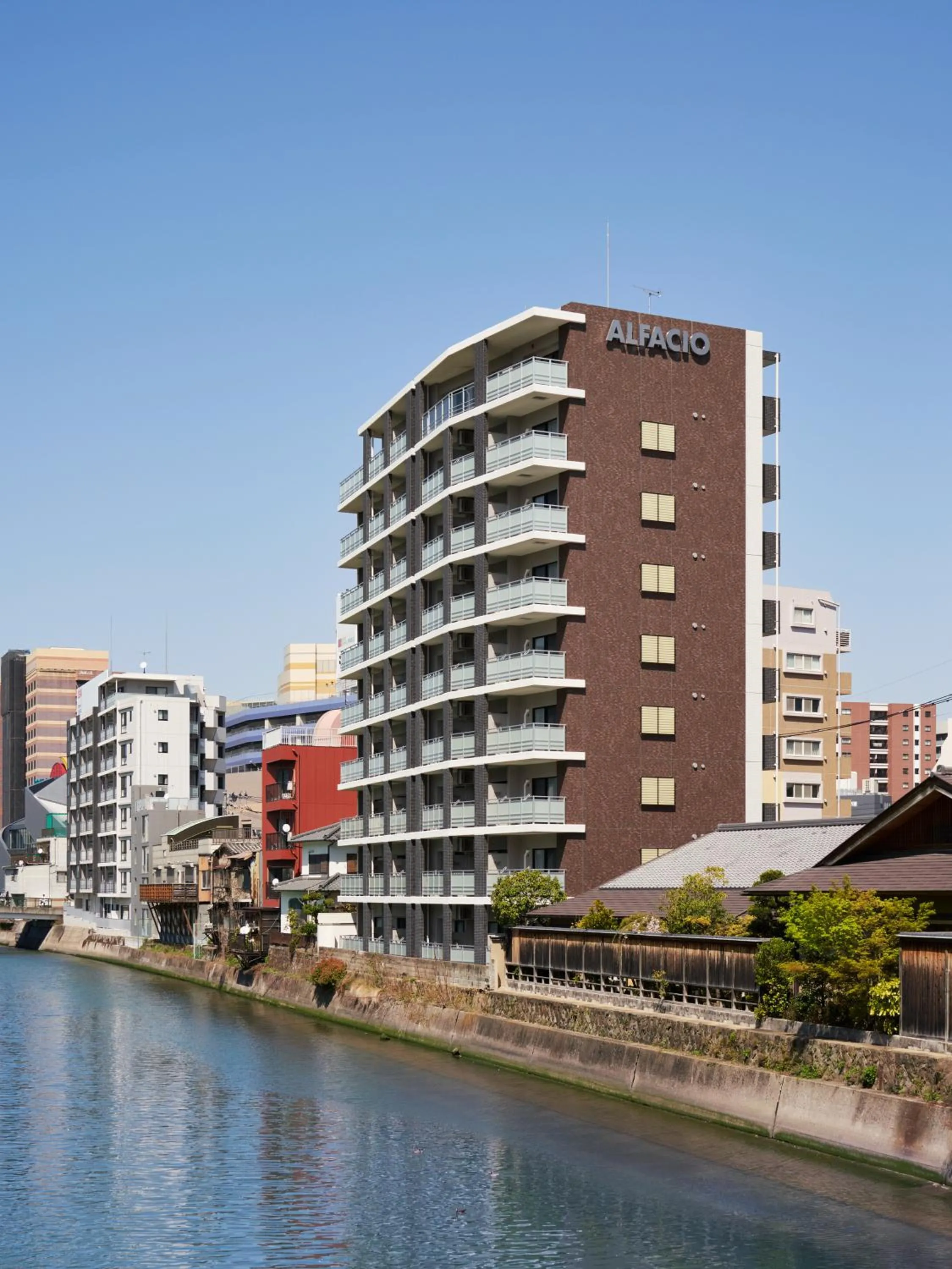 Property building in ALFACIO RIVERSIDE STAY HAKATA